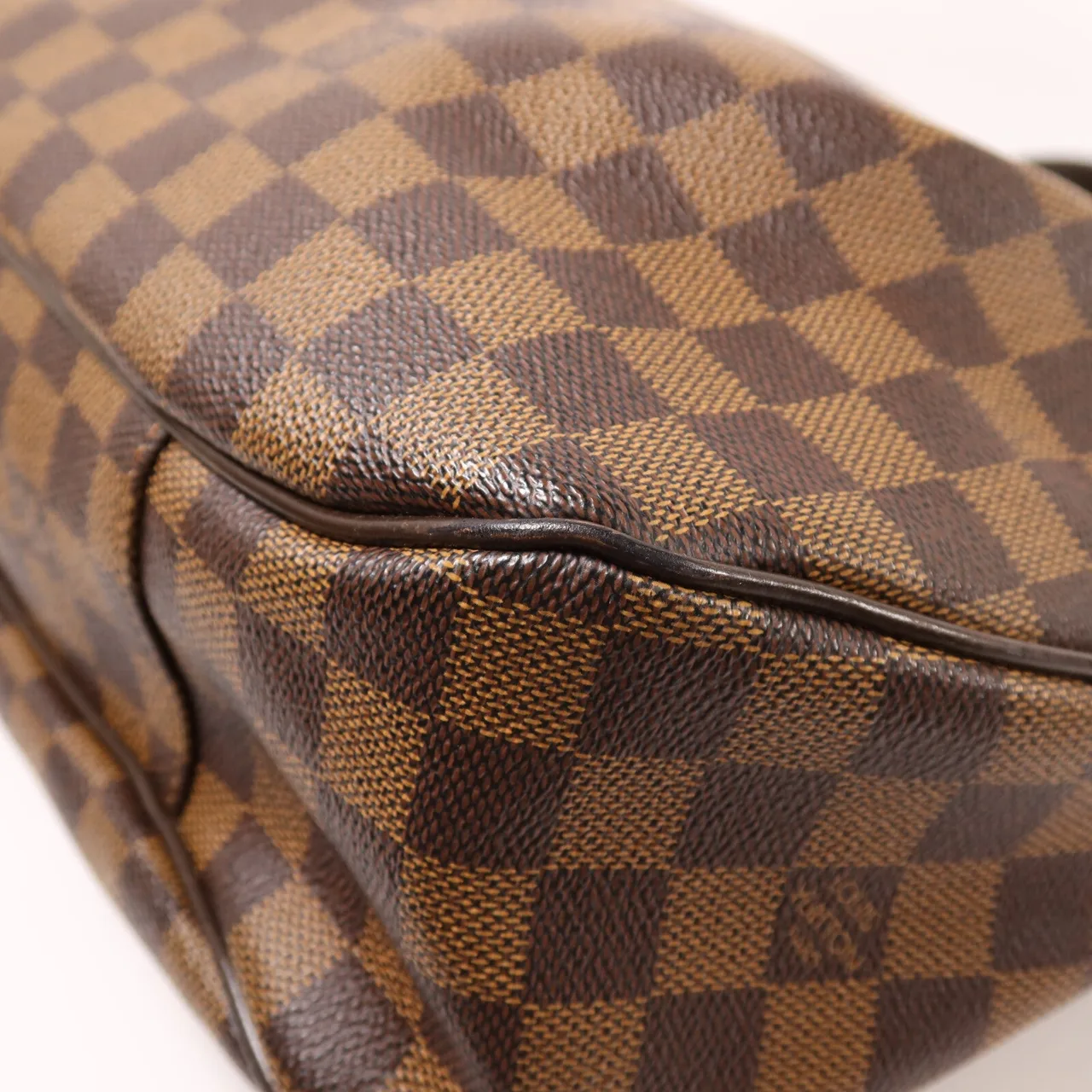 LOUIS VUITTON Evora N41131 2-Way Bag Coated Canvas 棕色 Coated Canvas Rank B - Thumbnail 13
