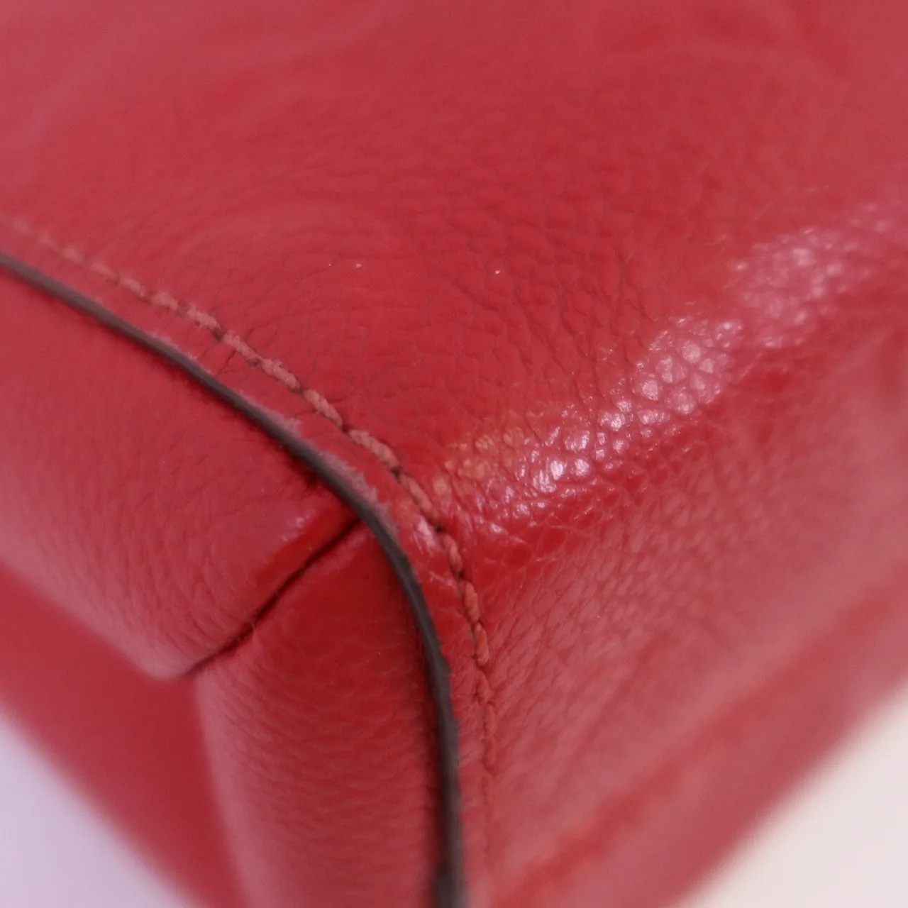 LOUIS VUITTON Vavin M43936 肩背包 牛皮 紅色 牛皮 中古品A - 縮圖 8