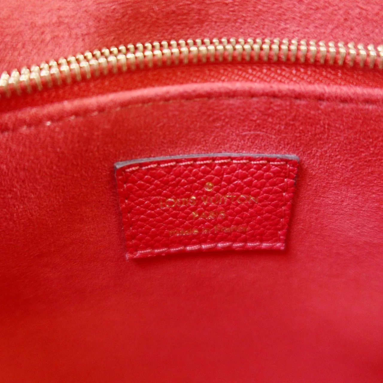 LOUIS VUITTON Vavin M43936 肩背包 牛皮 紅色 牛皮 中古品A - 縮圖 15