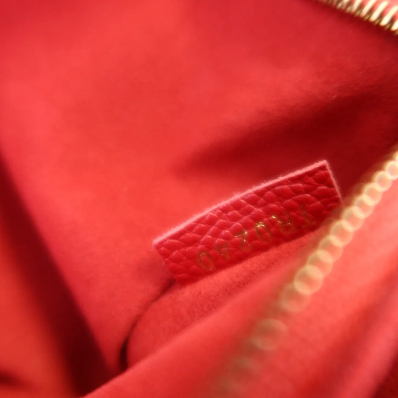 LOUIS VUITTON Vavin M43936 肩背包 牛皮 紅色 牛皮 中古品A - 縮圖 16