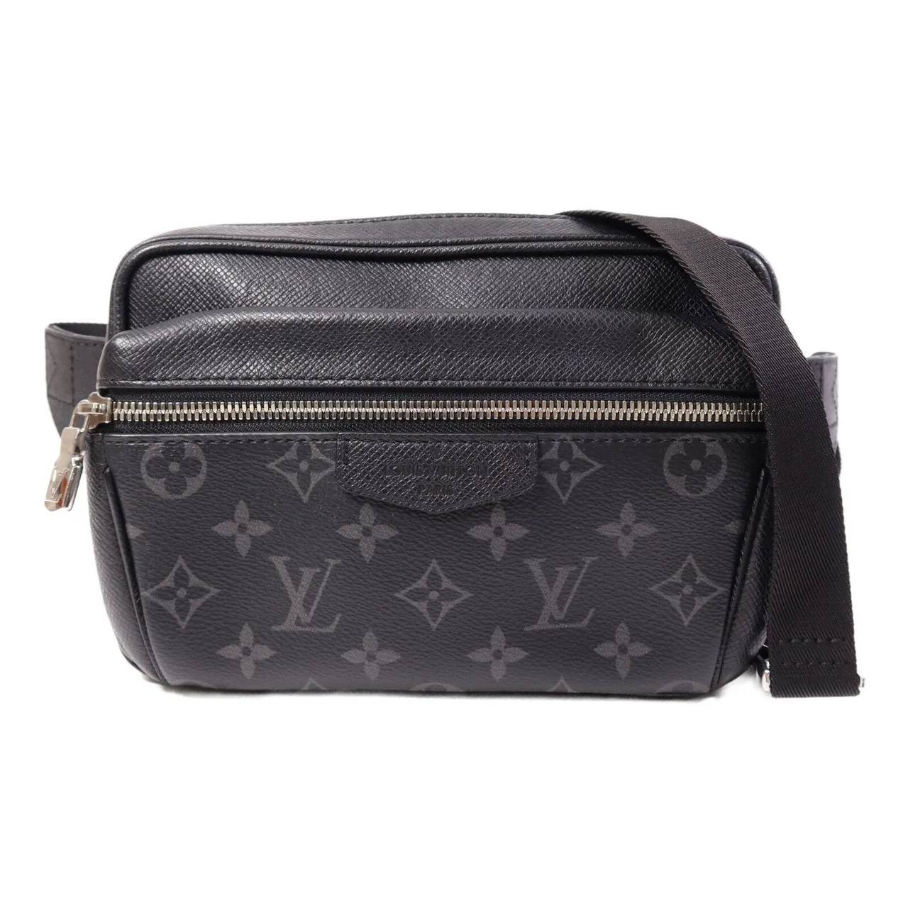 LOUIS VUITTON M30245 肩背包 塗層帆布 黑色 / Black