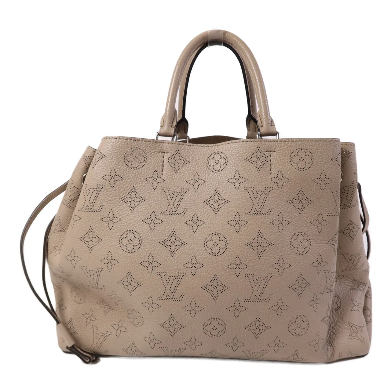 LOUIS VUITTON Bella M59201 2-Way Bag Calfskin 灰色 / Calet Grey Calfskin Rank B - Thumbnail 2