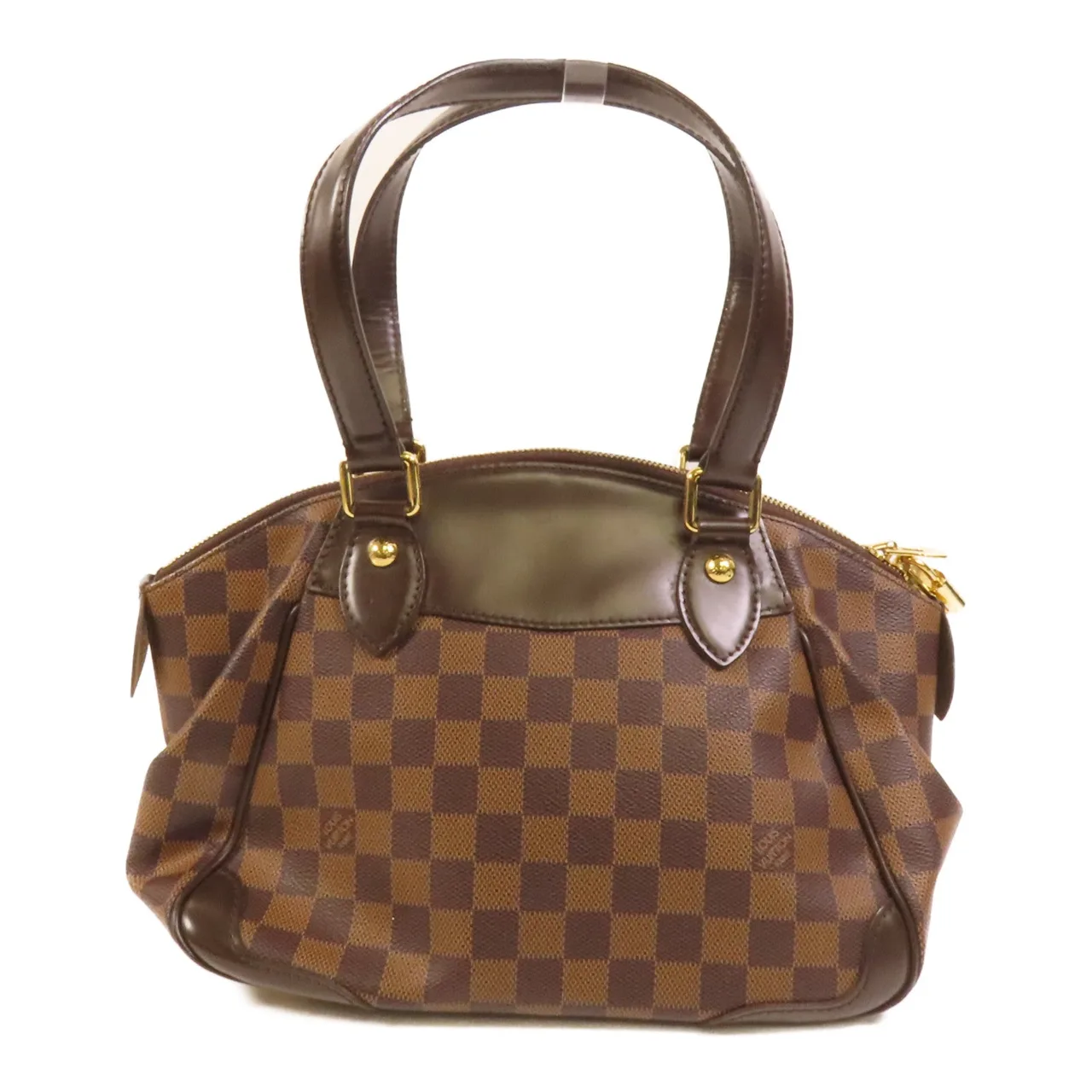 LOUIS VUITTON Verona N41117 Handbag Coated Canvas 棕色 / Brown Coated Canvas Rank B - Thumbnail 2