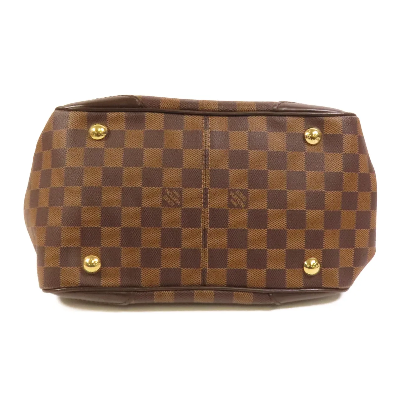 LOUIS VUITTON Verona N41117 Handbag Coated Canvas 棕色 / Brown Coated Canvas Rank B - Thumbnail 4