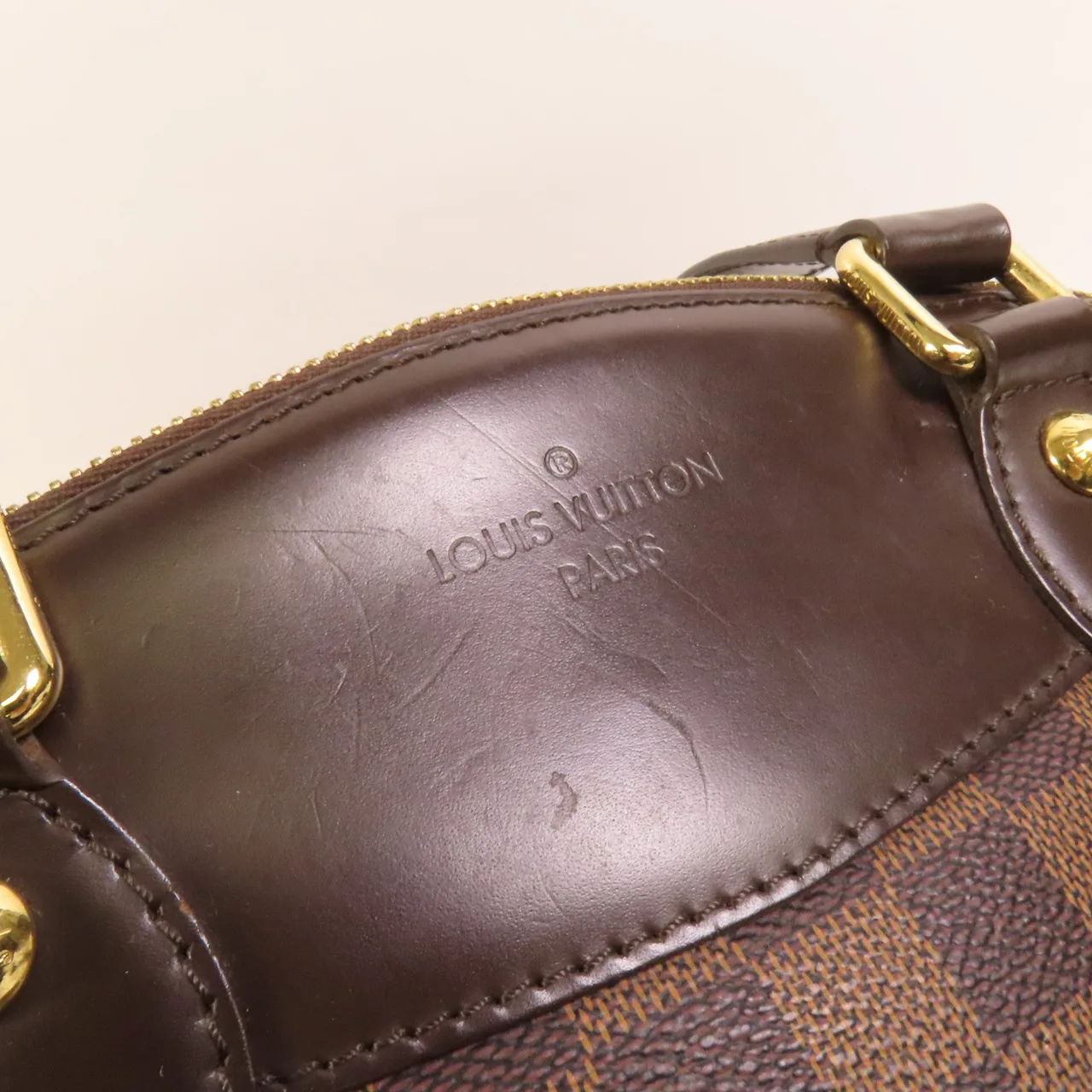 LOUIS VUITTON Verona N41117 Handbag Coated Canvas 棕色 / Brown Coated Canvas Rank B - Thumbnail 7