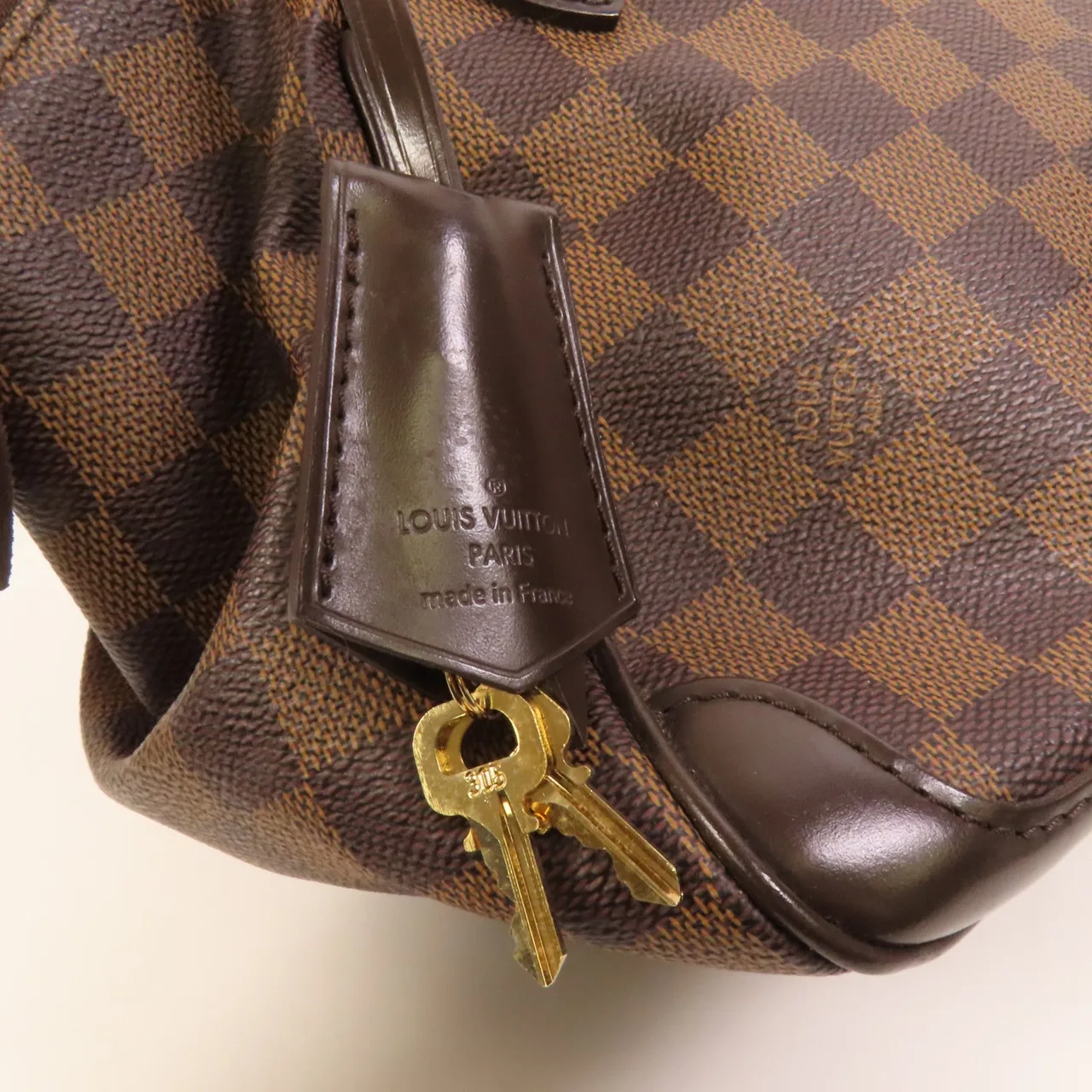 LOUIS VUITTON Verona N41117 Handbag Coated Canvas 棕色 / Brown Coated Canvas Rank B - Thumbnail 9