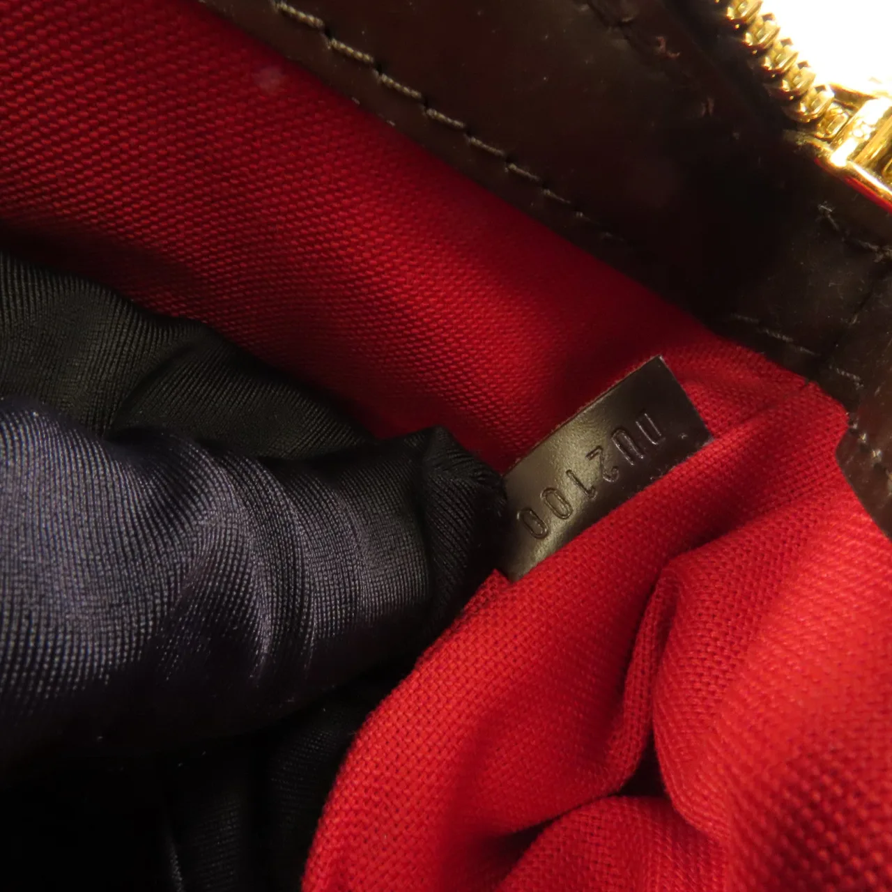 LOUIS VUITTON Verona N41117 Handbag Coated Canvas 棕色 / Brown Coated Canvas Rank B - Thumbnail 10