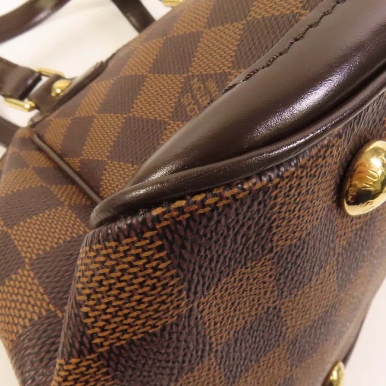 LOUIS VUITTON Verona N41117 Handbag Coated Canvas 棕色 / Brown Coated Canvas Rank B - Thumbnail 14