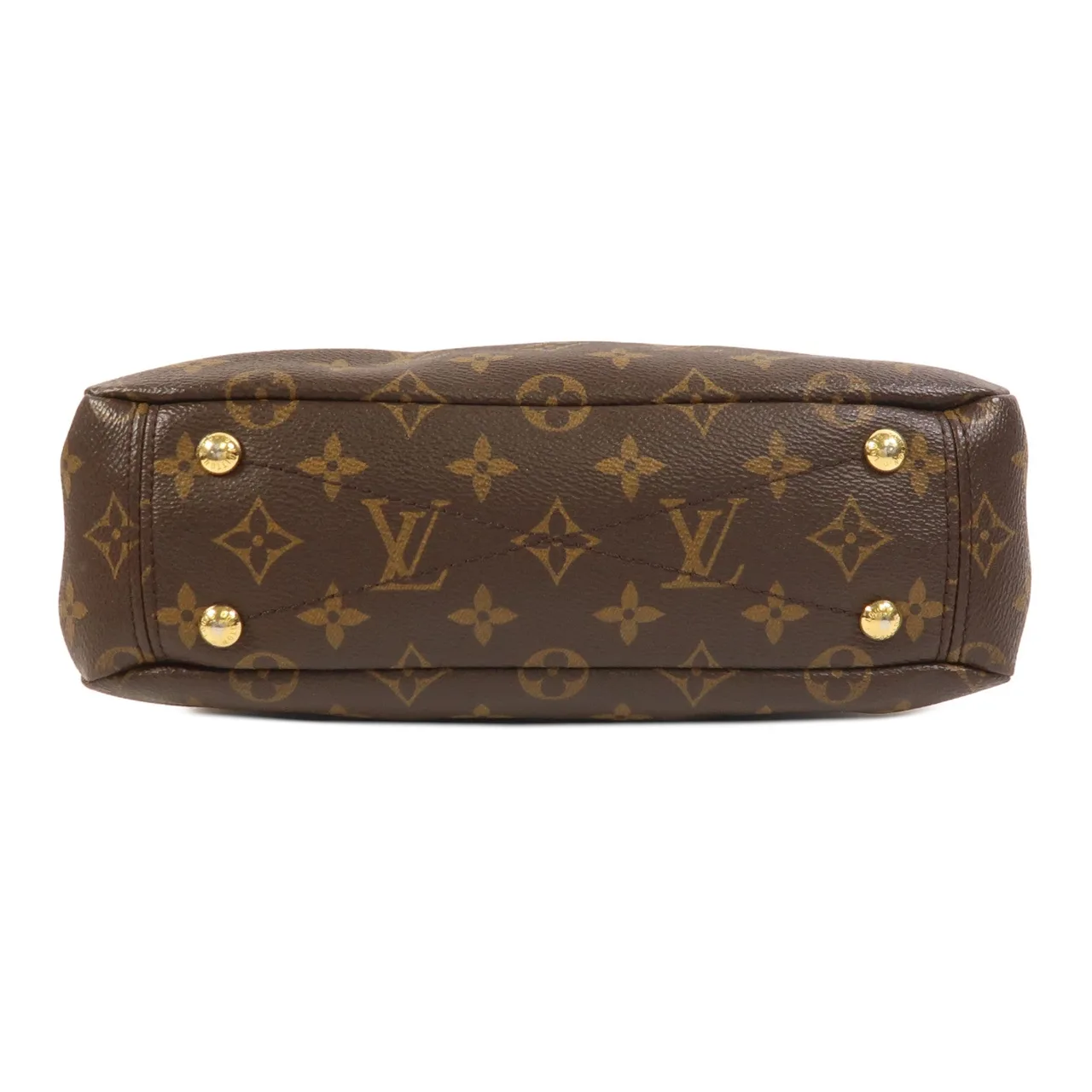 LOUIS VUITTON Pallas M41634 2-Way Bag Coated Canvas 棕色 / Brown/Purple Coated Canvas Rank B - Thumbnail 4