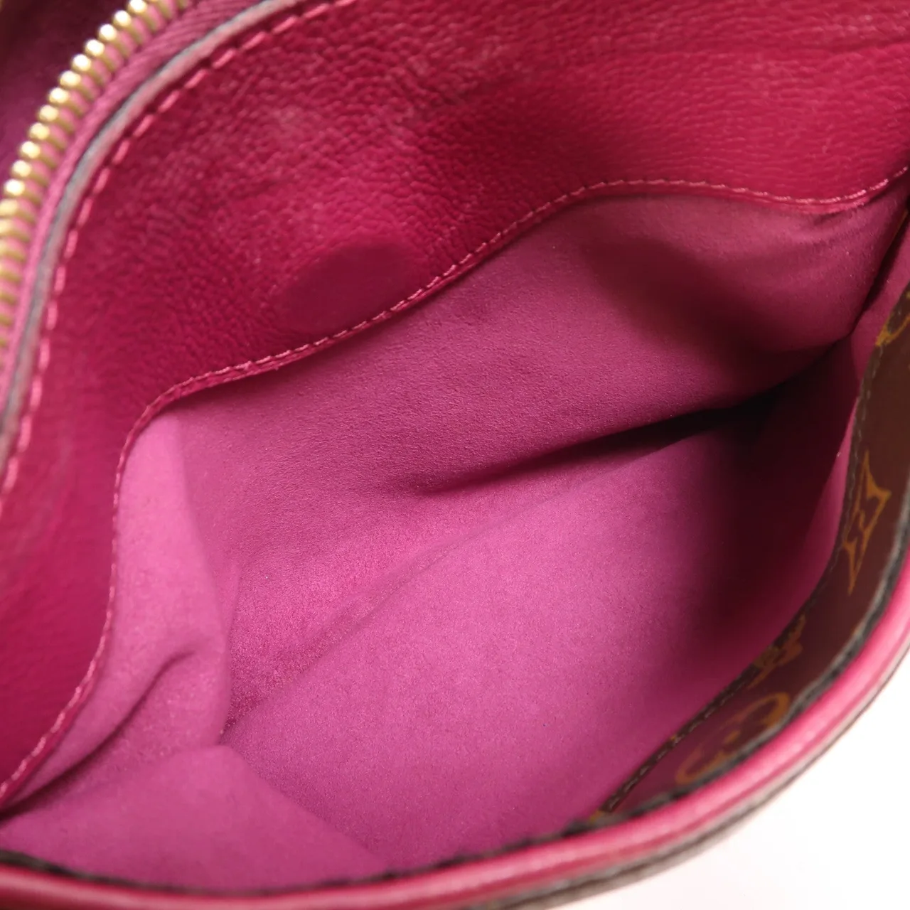 LOUIS VUITTON Pallas M41634 2-Way Bag Coated Canvas 棕色 / Brown/Purple Coated Canvas Rank B - Thumbnail 6