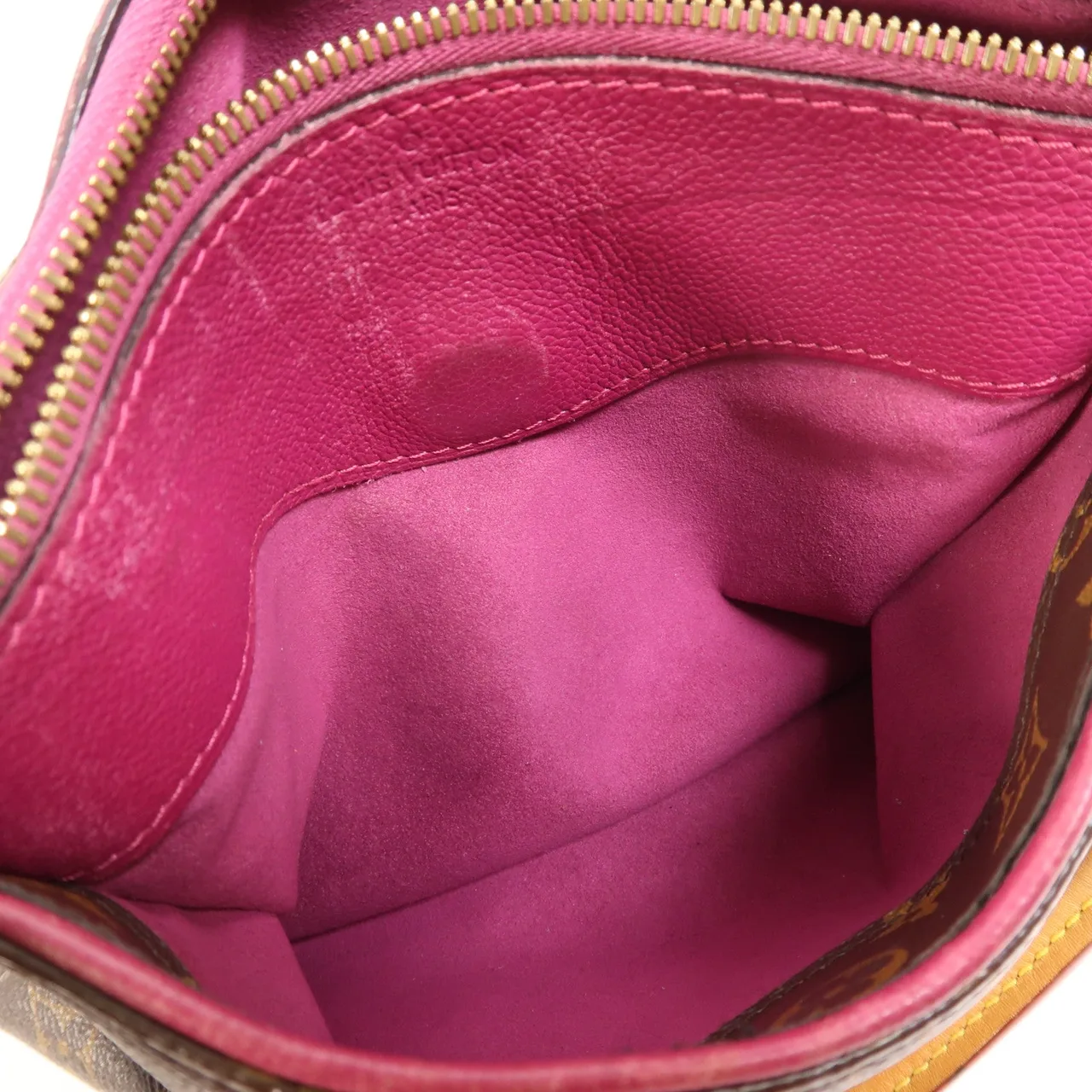 LOUIS VUITTON Pallas M41634 2-Way Bag Coated Canvas 棕色 / Brown/Purple Coated Canvas Rank B - Thumbnail 7