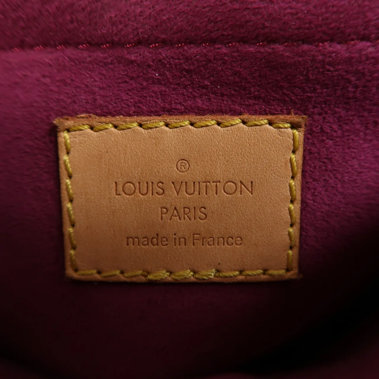 LOUIS VUITTON Pallas M41634 2-Way Bag Coated Canvas 棕色 / Brown/Purple Coated Canvas Rank B - Thumbnail 8