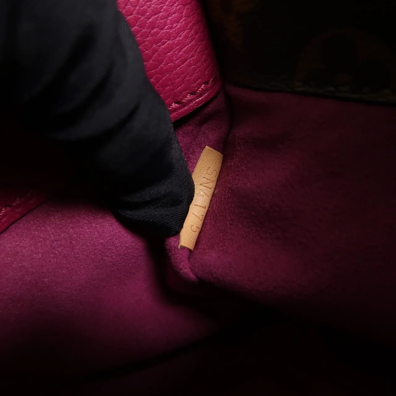 LOUIS VUITTON Pallas M41634 2-Way Bag Coated Canvas 棕色 / Brown/Purple Coated Canvas Rank B - Thumbnail 9