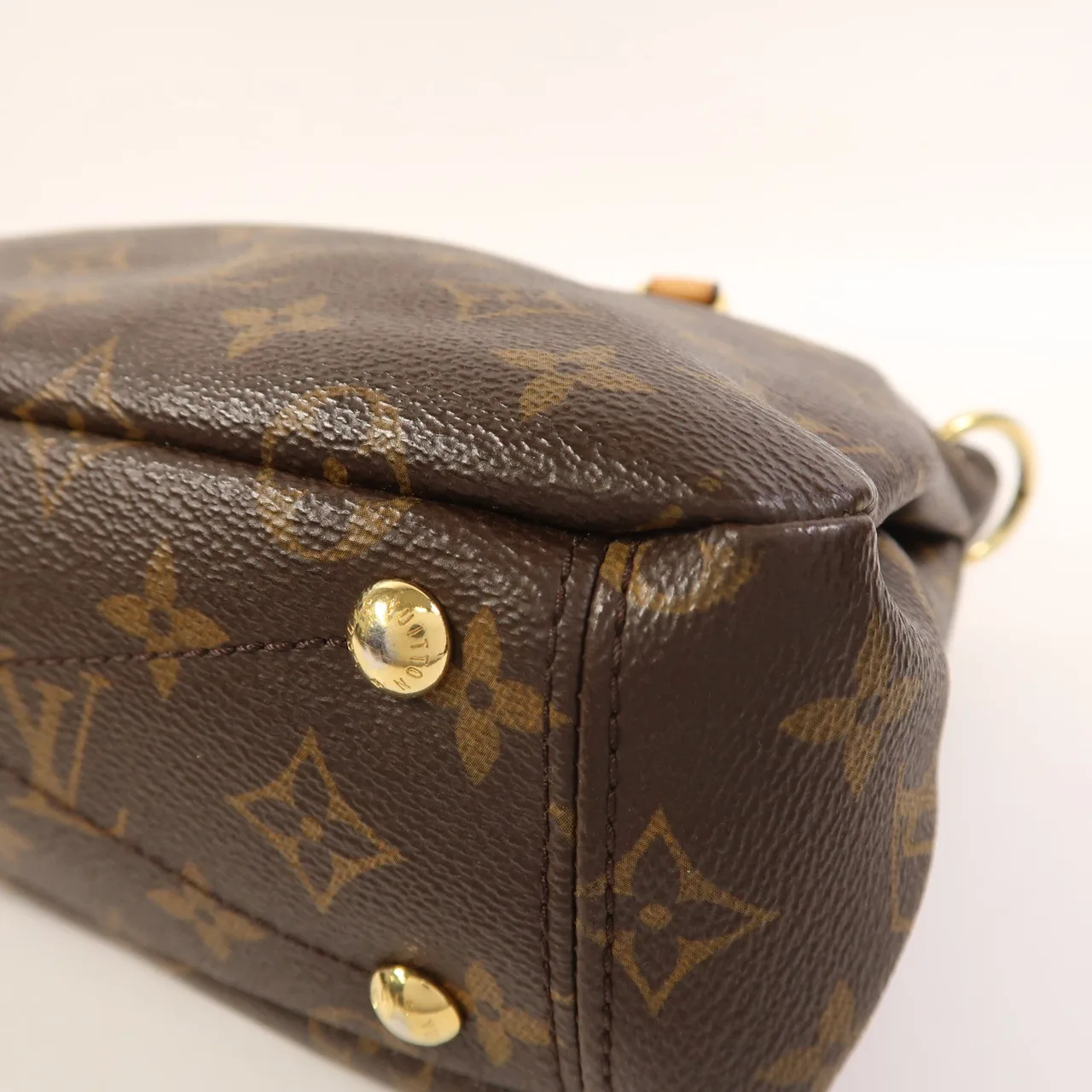 LOUIS VUITTON Pallas M41634 2-Way Bag Coated Canvas 棕色 / Brown/Purple Coated Canvas Rank B - Thumbnail 11