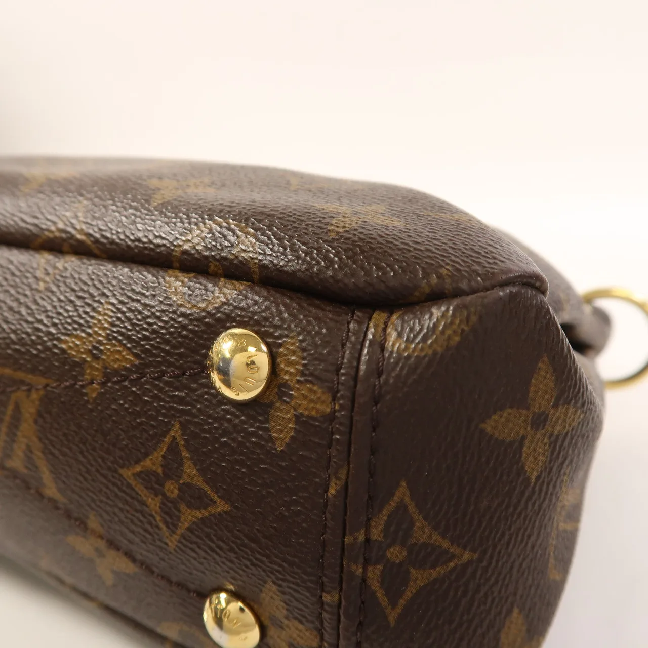 LOUIS VUITTON Pallas M41634 2-Way Bag Coated Canvas 棕色 / Brown/Purple Coated Canvas Rank B - Thumbnail 13