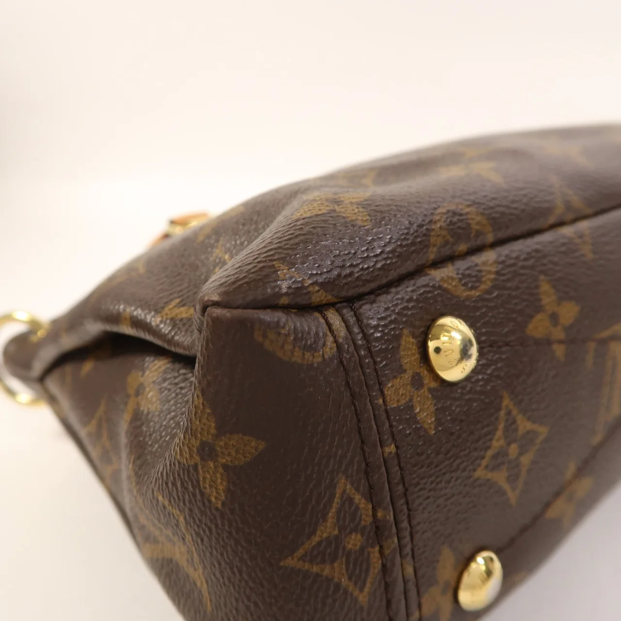 LOUIS VUITTON Pallas M41634 2-Way Bag Coated Canvas 棕色 / Brown/Purple Coated Canvas Rank B - Thumbnail 14