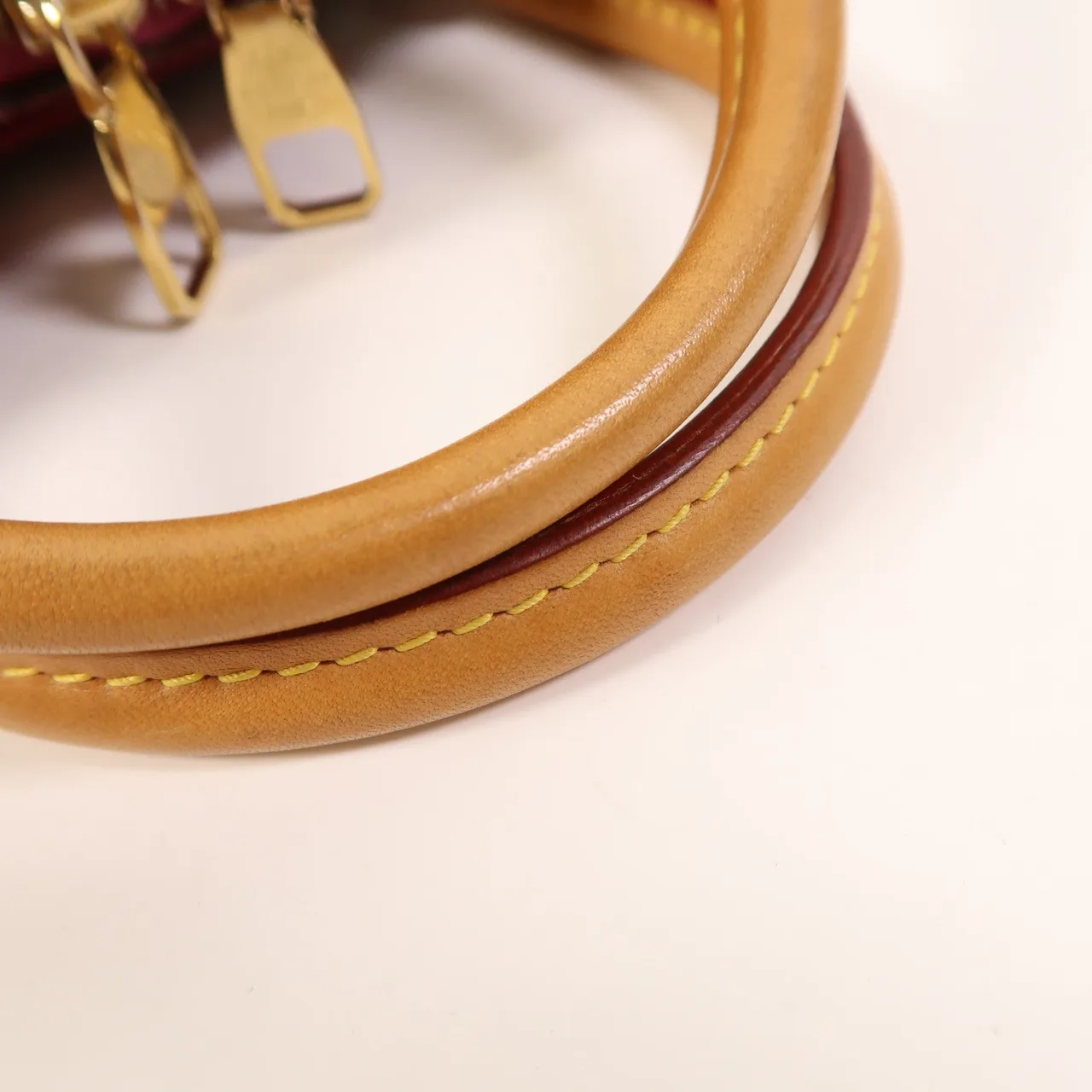 LOUIS VUITTON Pallas M41634 2-Way Bag Coated Canvas 棕色 / Brown/Purple Coated Canvas Rank B - Thumbnail 16