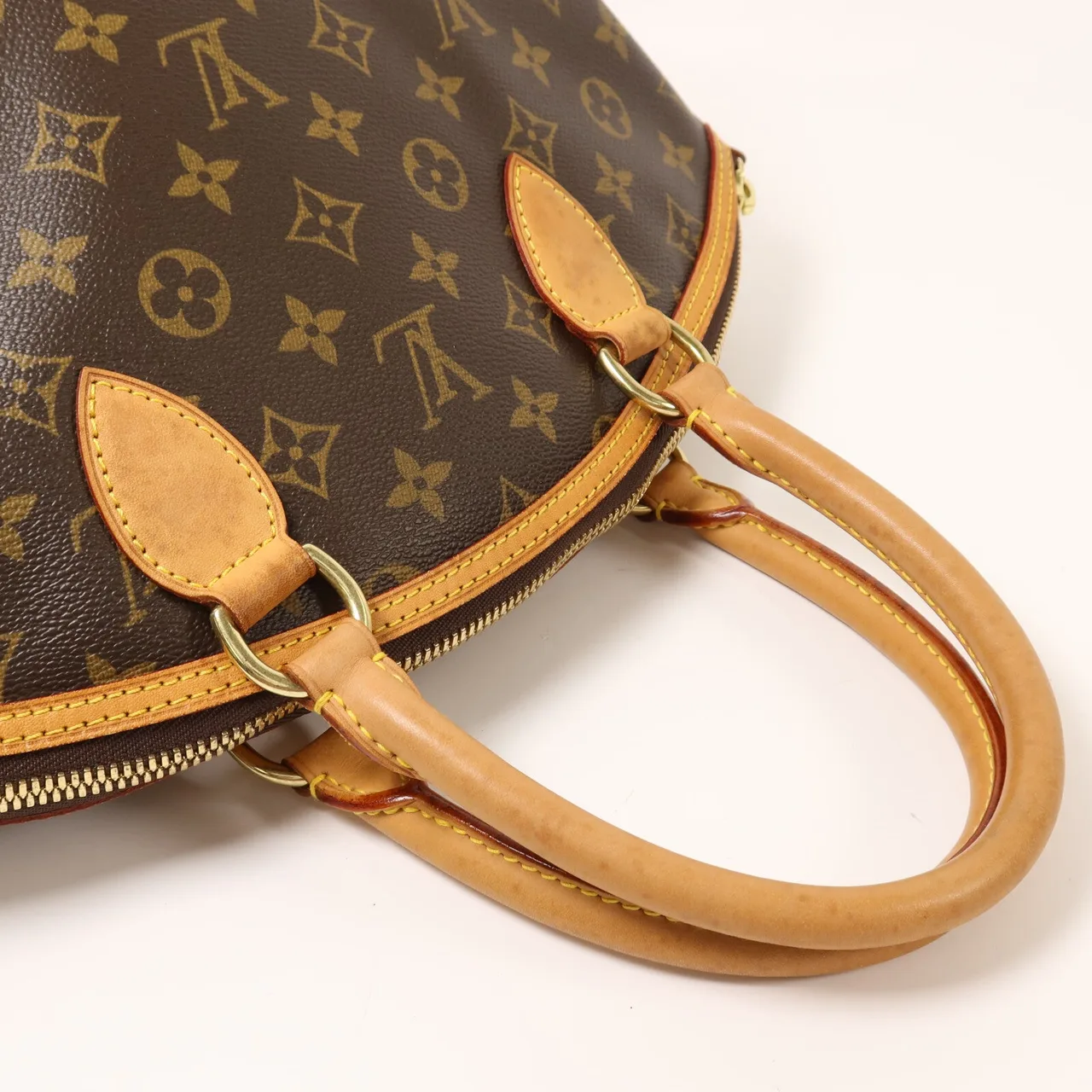 LOUIS VUITTON Lockit M40102 手提包 塗層帆布 棕色 塗層帆布 中古品B - 縮圖 8