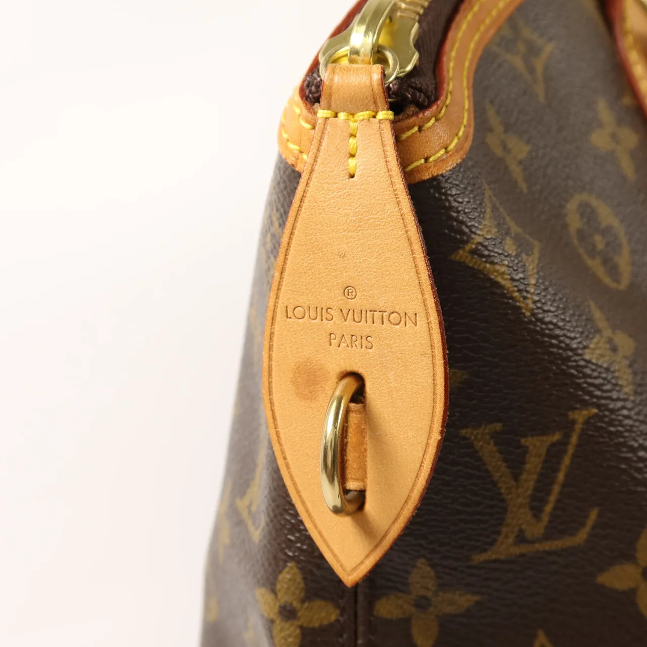 LOUIS VUITTON Lockit M40102 手提包 塗層帆布 棕色 塗層帆布 中古品B - 縮圖 14
