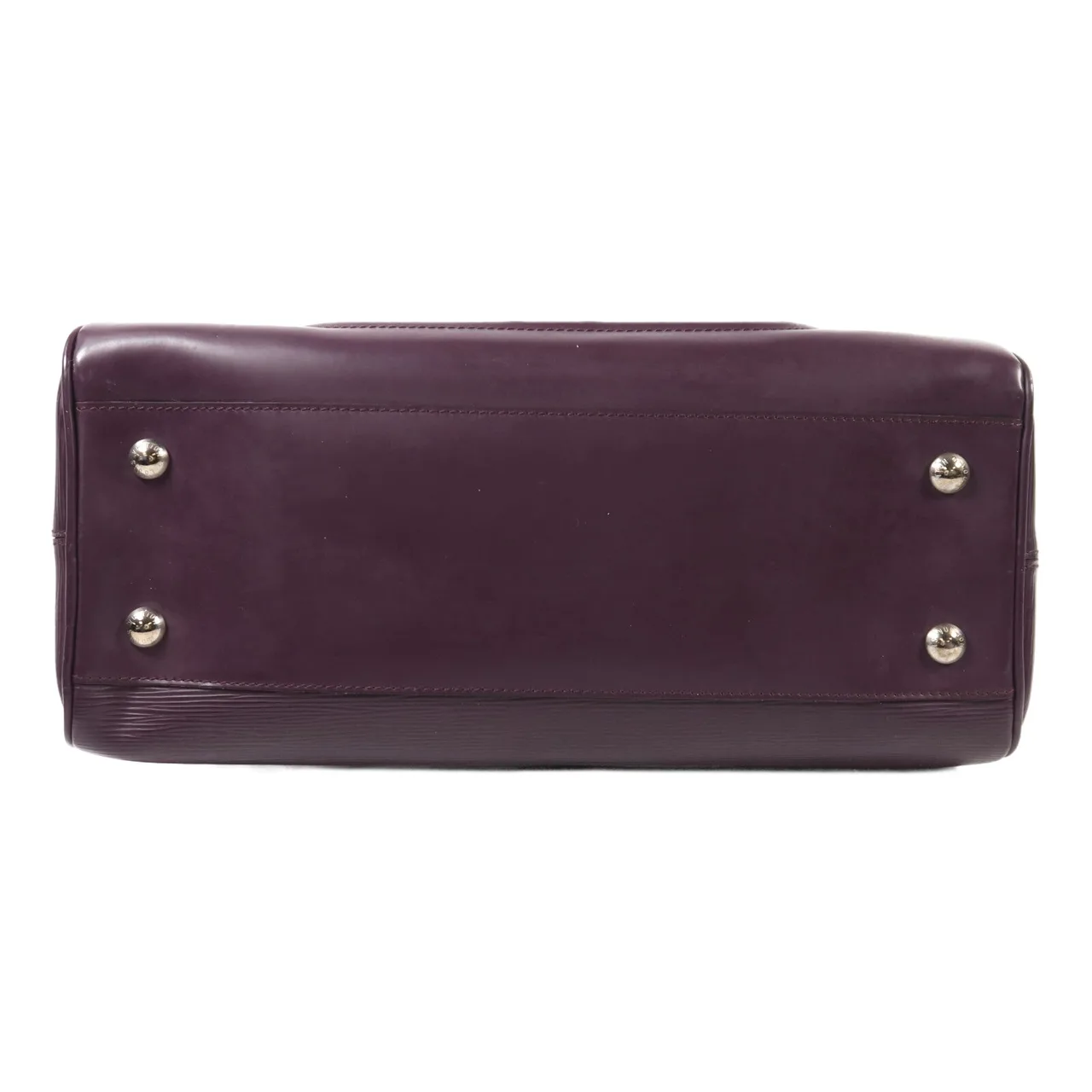 LOUIS VUITTON Montaigne M5931K 手提包 牛皮 紫色 牛皮 中古品B - 縮圖 4