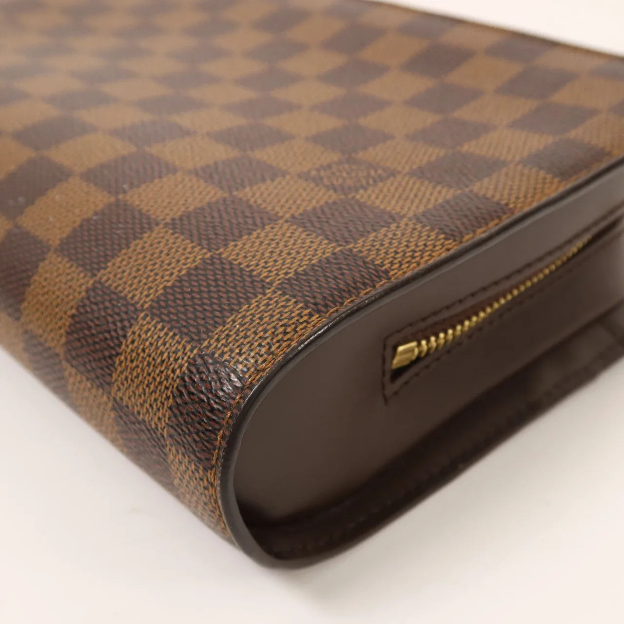LOUIS VUITTON N51993 Clutch Coated Canvas 棕色 Coated Canvas Rank B - Thumbnail 10
