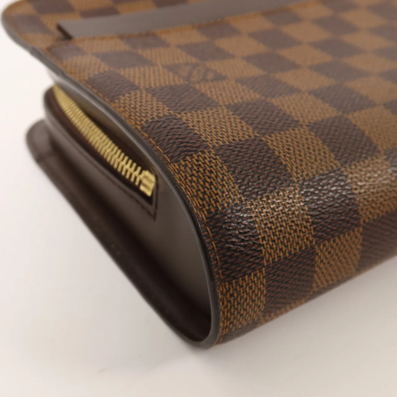 LOUIS VUITTON N51993 Clutch Coated Canvas 棕色 Coated Canvas Rank B - Thumbnail 11