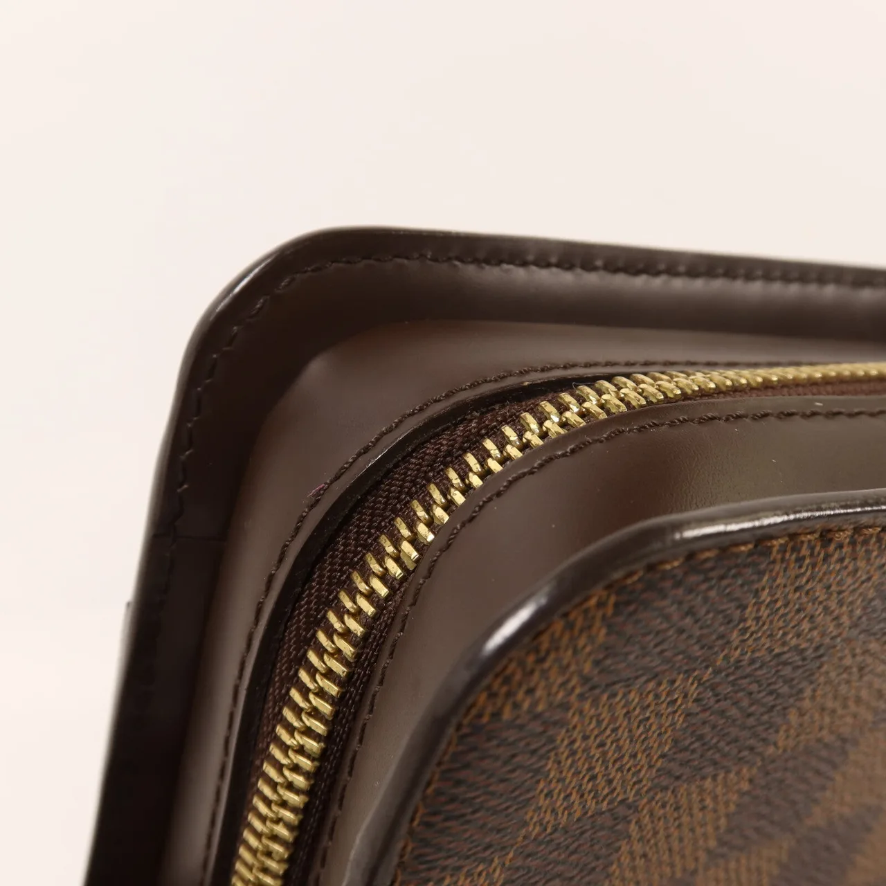 LOUIS VUITTON N51993 Clutch Coated Canvas 棕色 Coated Canvas Rank B - Thumbnail 13