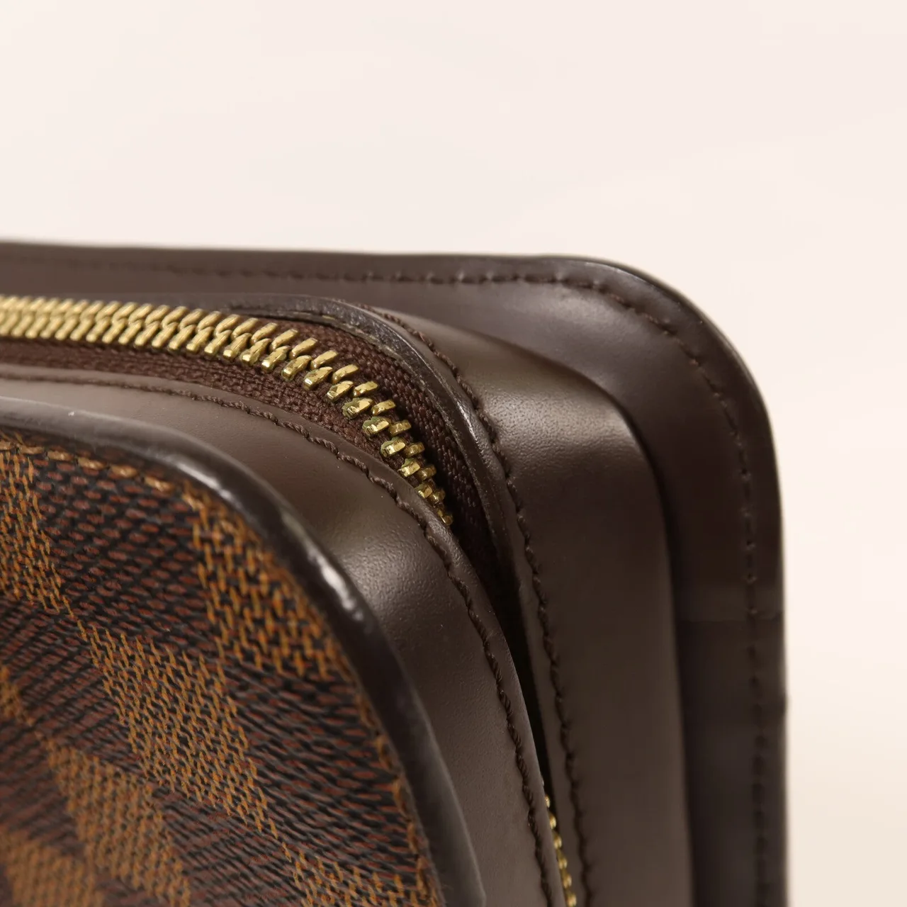 LOUIS VUITTON N51993 Clutch Coated Canvas 棕色 Coated Canvas Rank B - Thumbnail 14