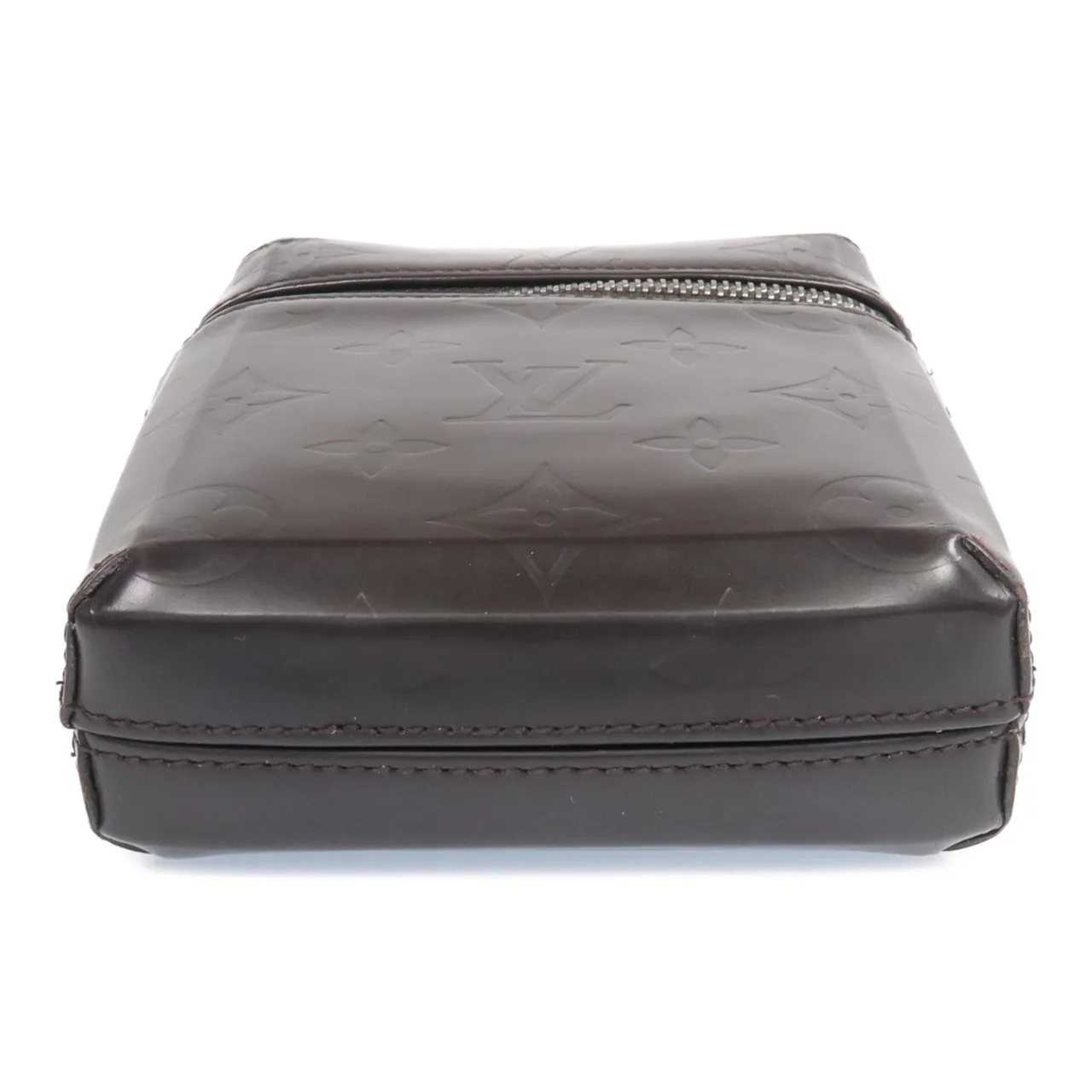 LOUIS VUITTON M46550 Belt Bag Calfskin 棕色 Calfskin Rank B - Thumbnail 4