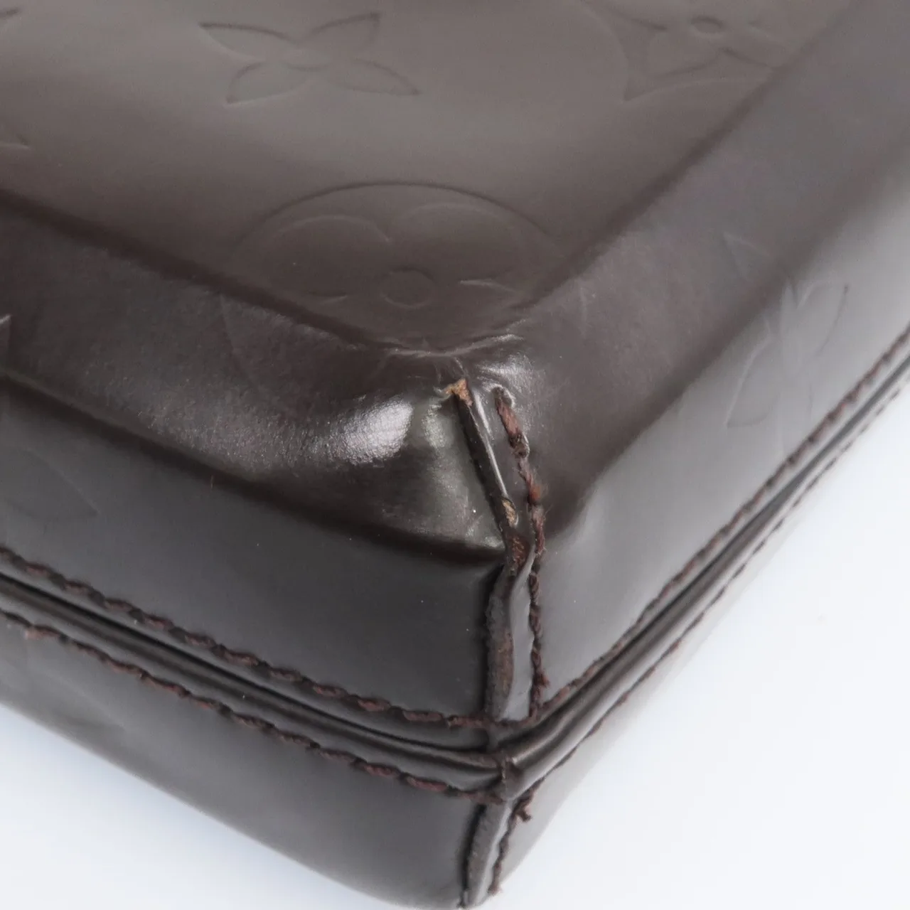 LOUIS VUITTON M46550 Belt Bag Calfskin 棕色 Calfskin Rank B - Thumbnail 7