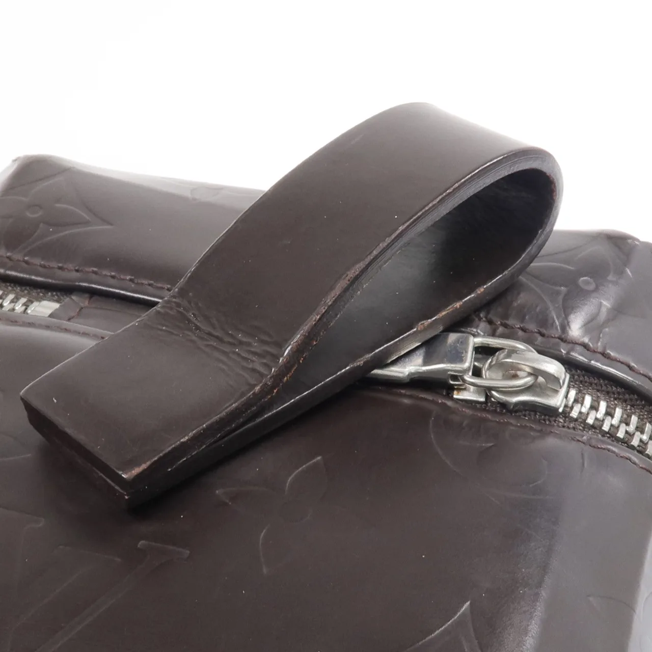 LOUIS VUITTON M46550 Belt Bag Calfskin 棕色 Calfskin Rank B - Thumbnail 10
