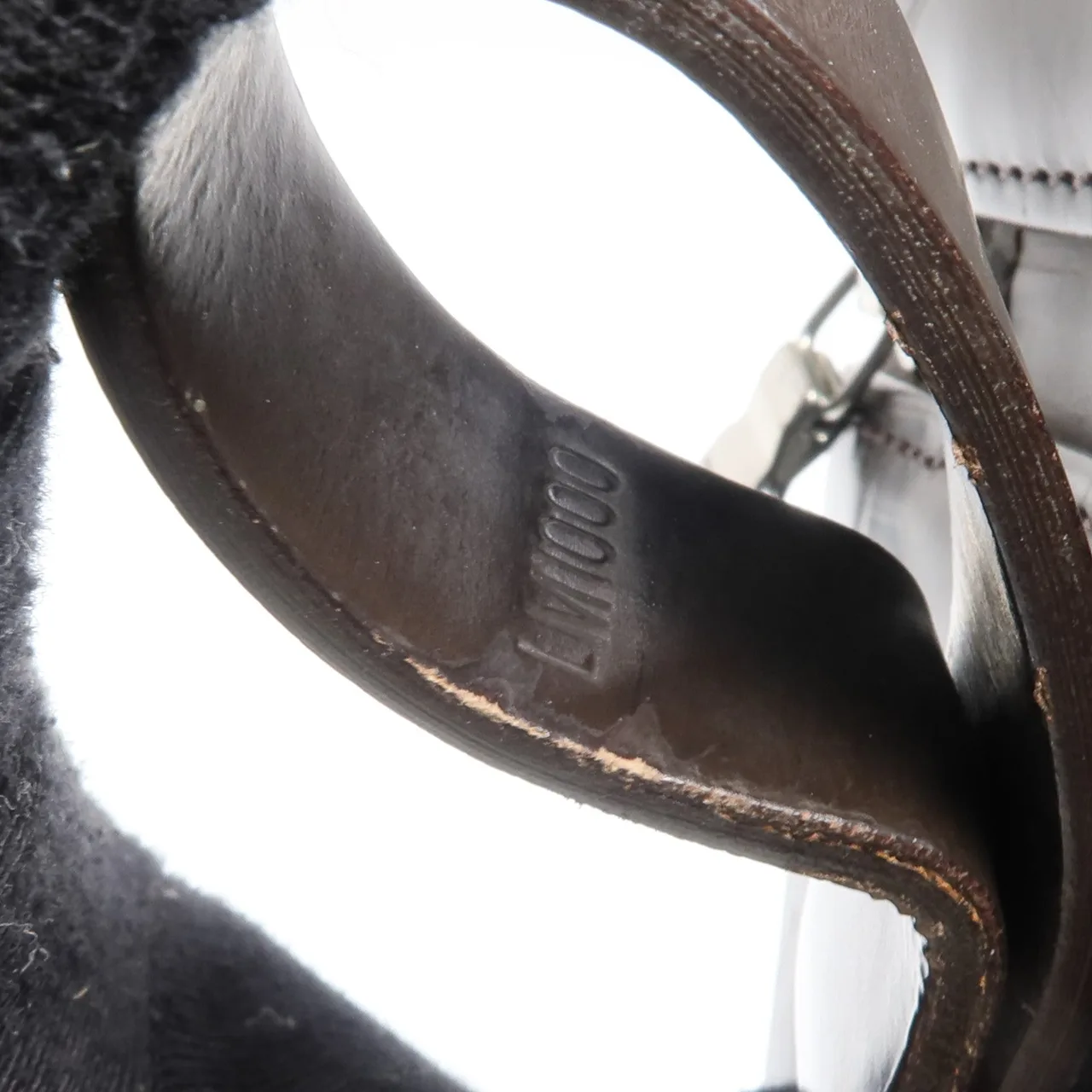 LOUIS VUITTON M46550 Belt Bag Calfskin 棕色 Calfskin Rank B - Thumbnail 14