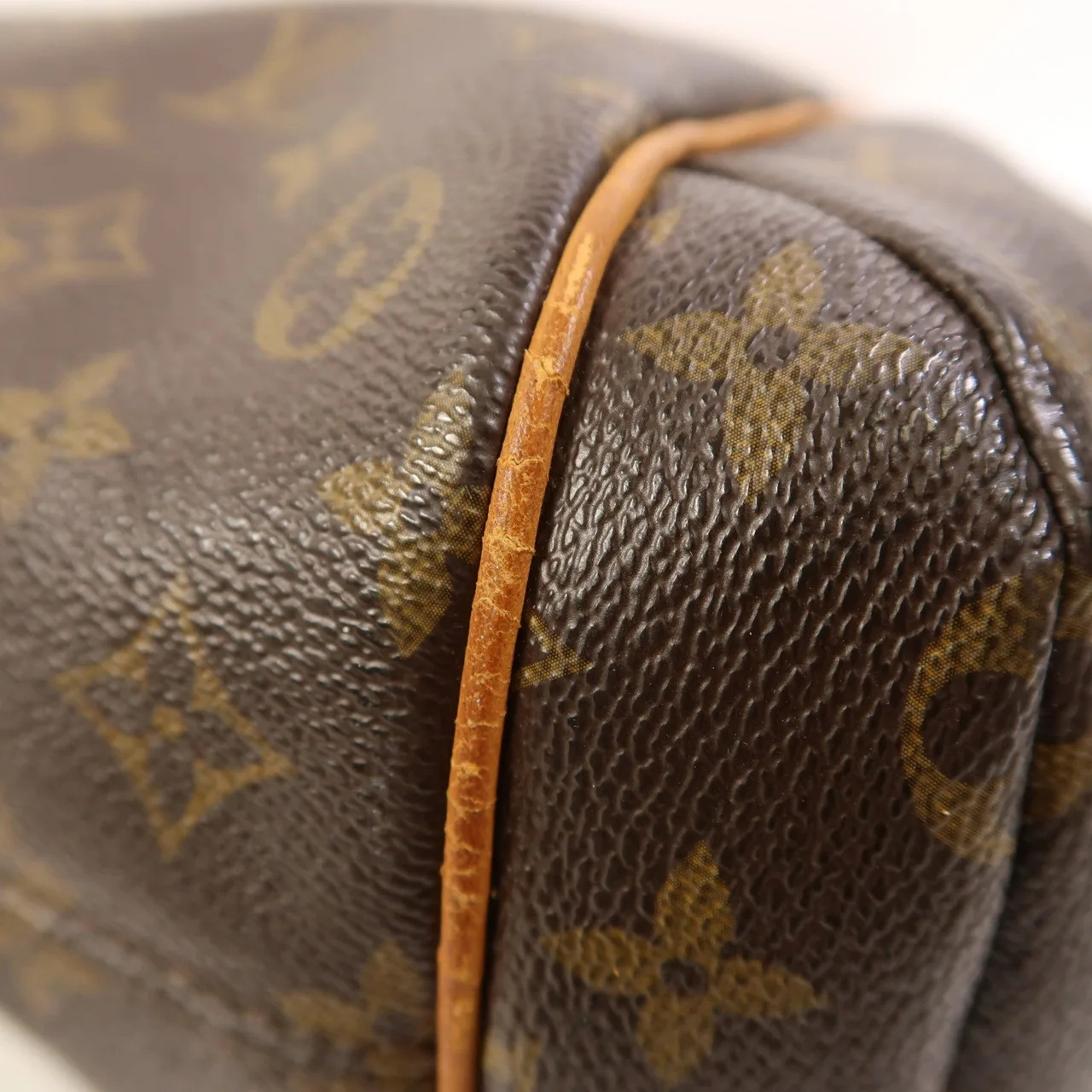 LOUIS VUITTON Totally M56688 Shoulder Bag Coated Canvas 棕色 Coated Canvas Rank B - Thumbnail 9
