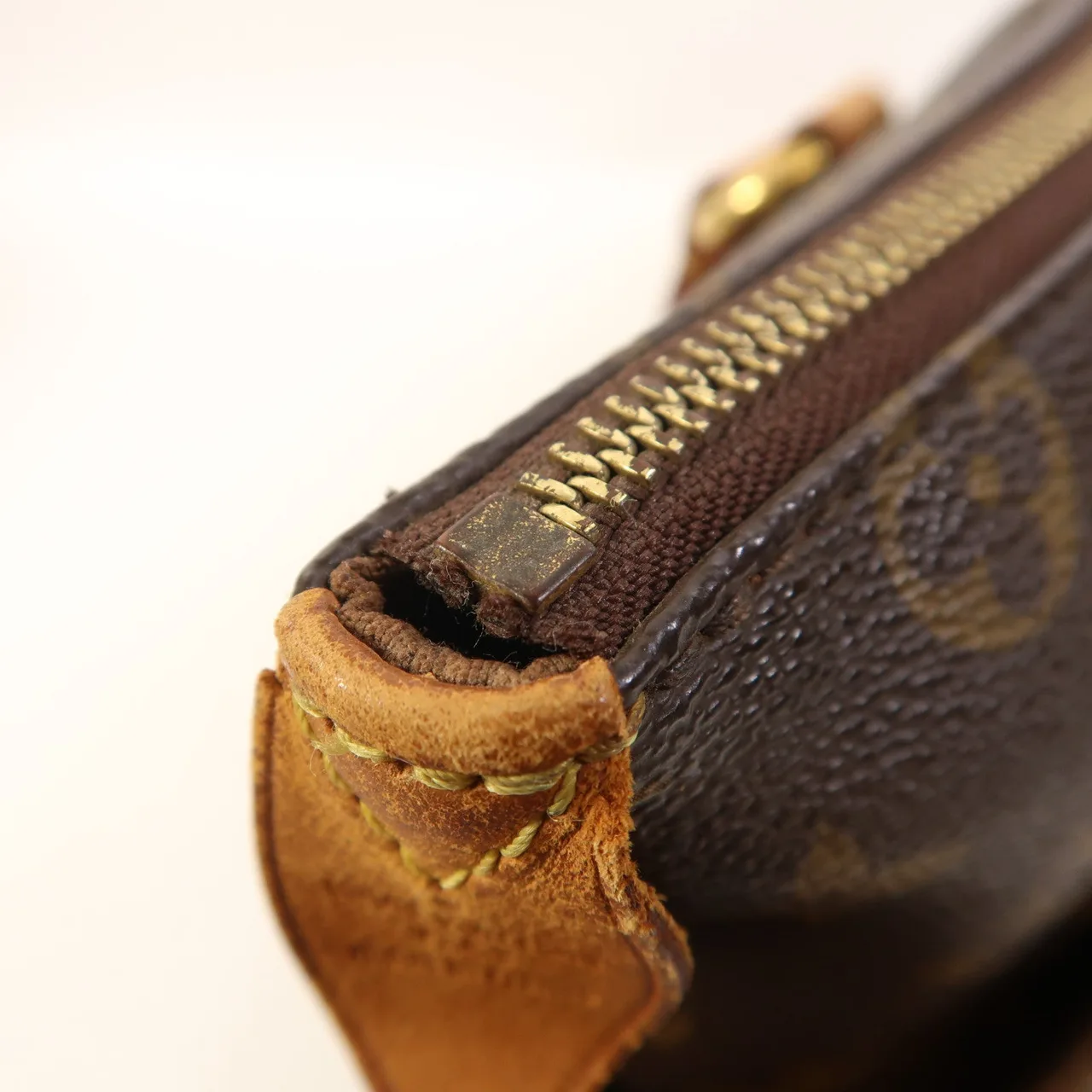 LOUIS VUITTON Totally M56688 Shoulder Bag Coated Canvas 棕色 Coated Canvas Rank B - Thumbnail 20