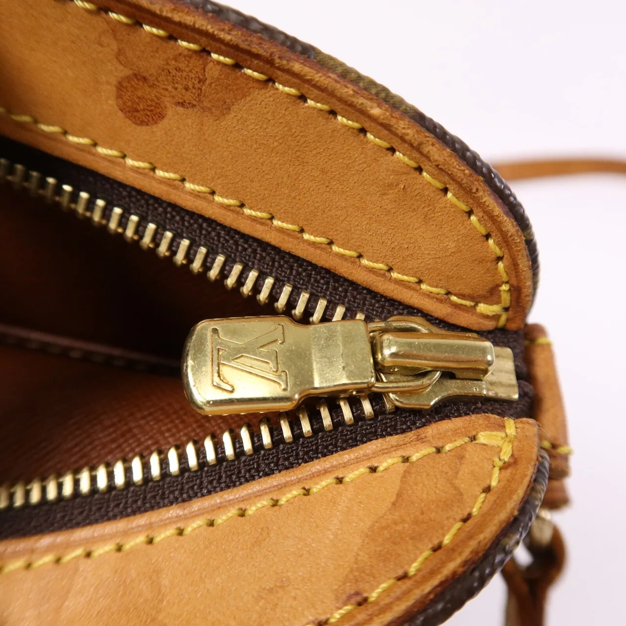 LOUIS VUITTON Drouot M51290 Shoulder Bag Coated Canvas 棕色 Coated Canvas Rank B - Thumbnail 7