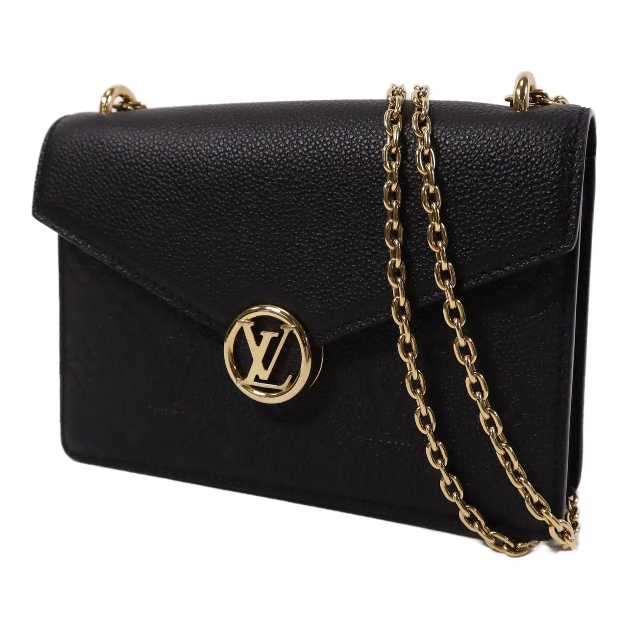 LOUIS VUITTON M13569 Shoulder Bag Calfskin 黑色 / Black Calfskin Rank A - Thumbnail 3