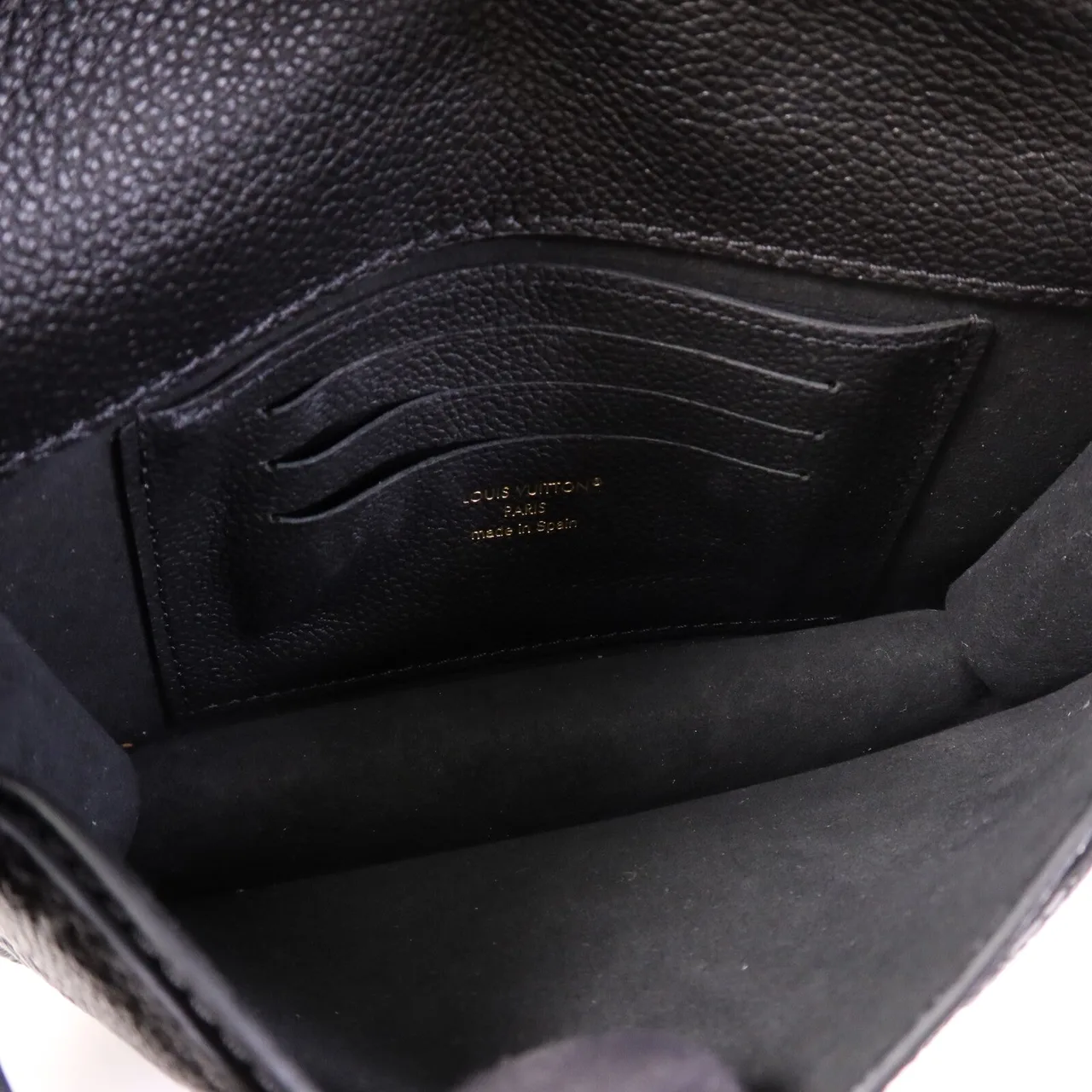 LOUIS VUITTON M13569 Shoulder Bag Calfskin 黑色 / Black Calfskin Rank A - Thumbnail 5
