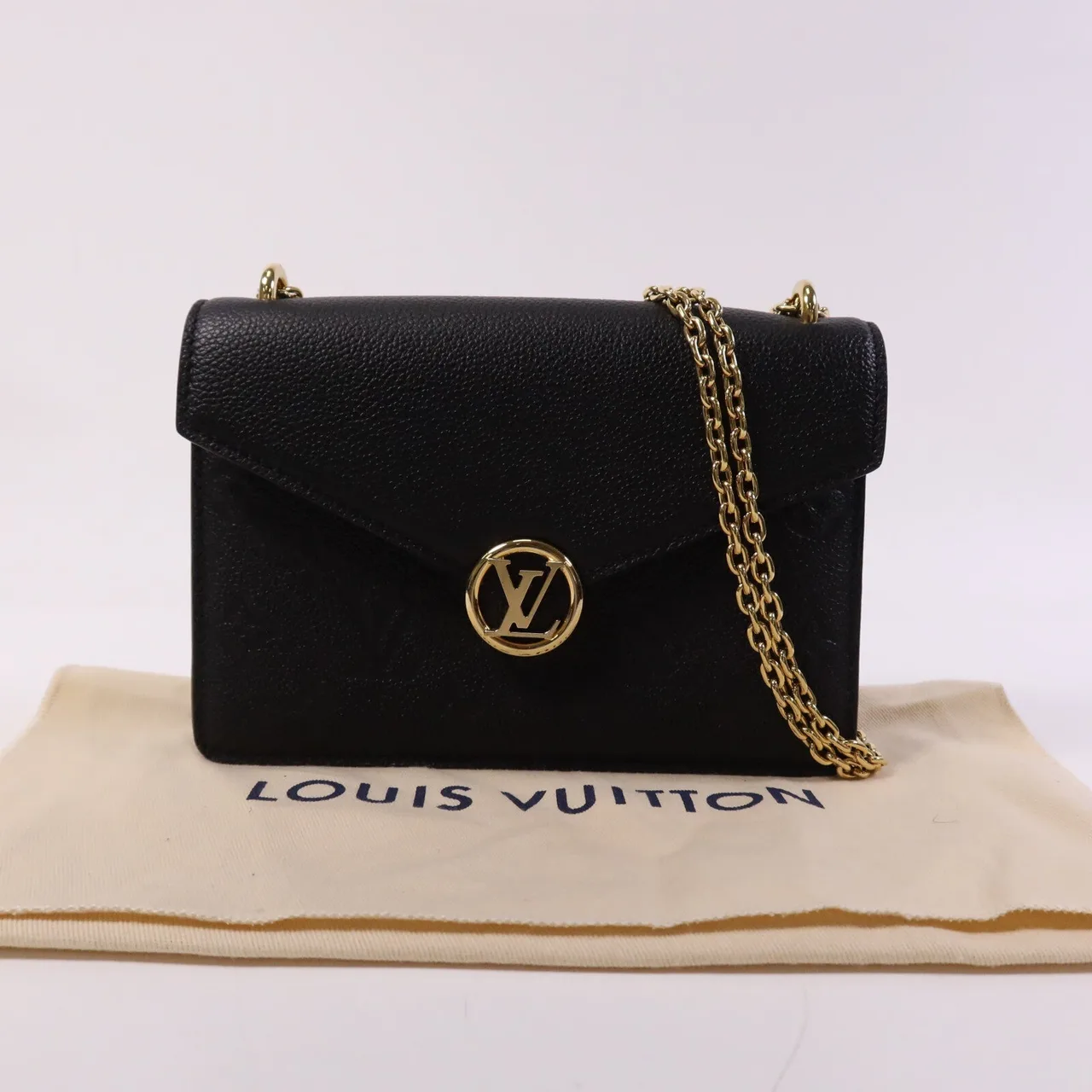 LOUIS VUITTON M13569 Shoulder Bag Calfskin 黑色 / Black Calfskin Rank A - Thumbnail 9