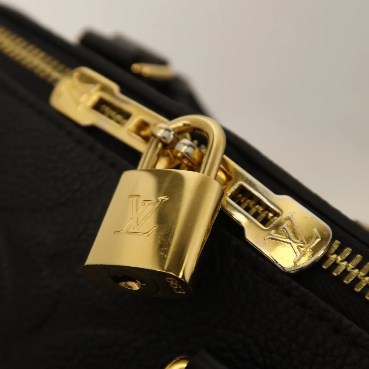 LOUIS VUITTON Speedy Bandouliere M58953 2-Way Bag Calfskin 黑色 Calfskin Rank B - Thumbnail 8