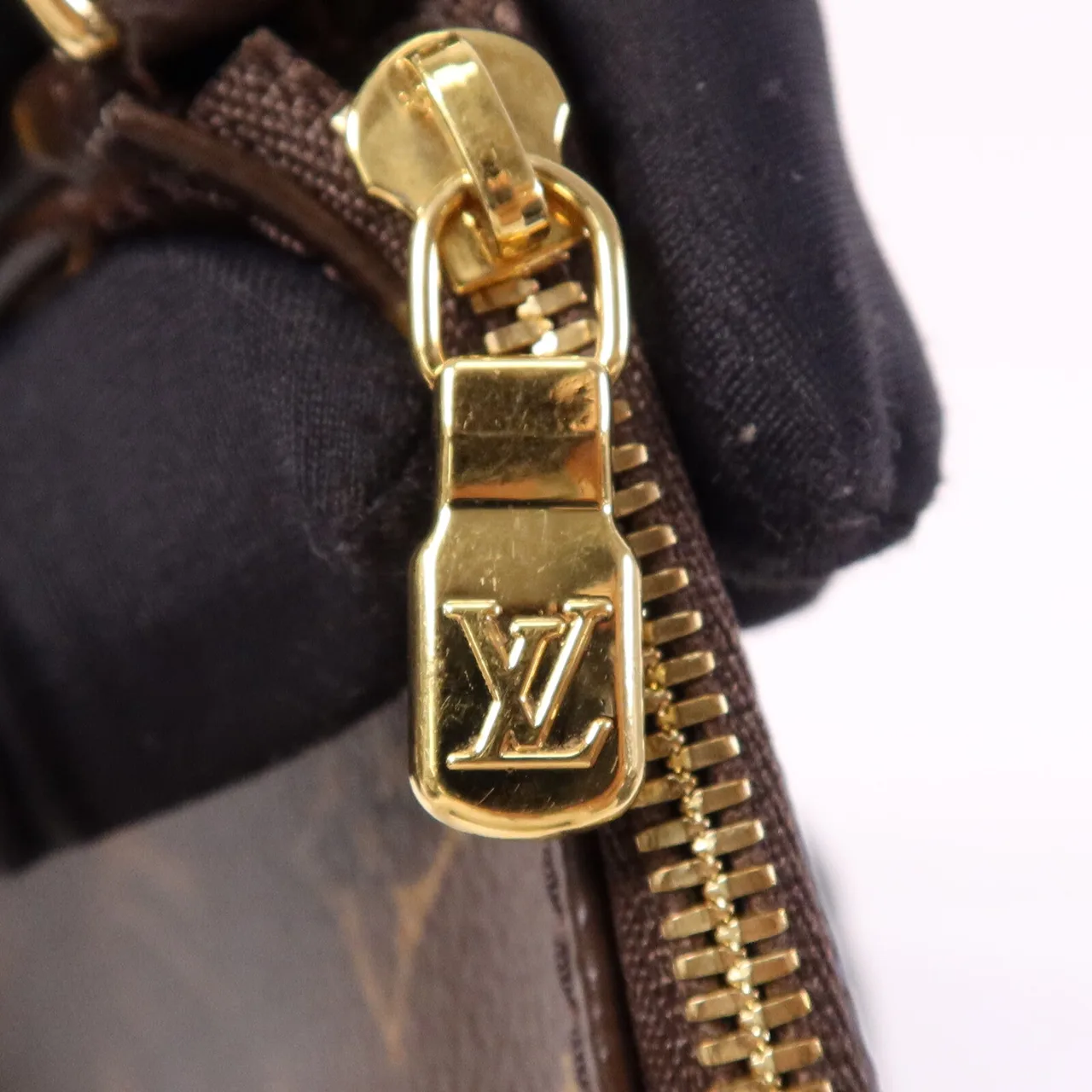 LOUIS VUITTON Multi Pochette M44813 2-Way Bag Coated Canvas 棕色 Coated Canvas Rank A - Thumbnail 8