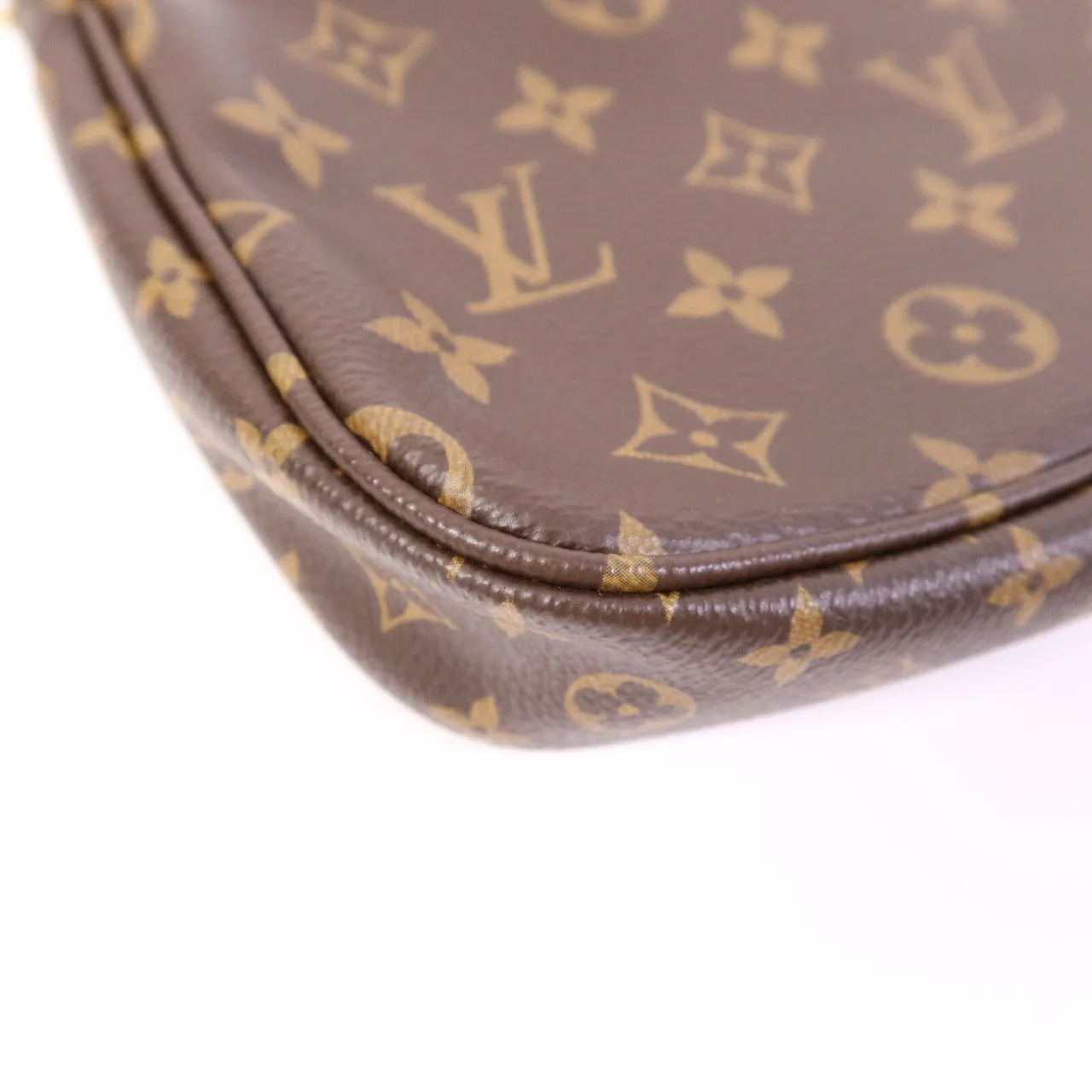 LOUIS VUITTON Multi Pochette M44813 2-Way Bag Coated Canvas 棕色 Coated Canvas Rank A - Thumbnail 13