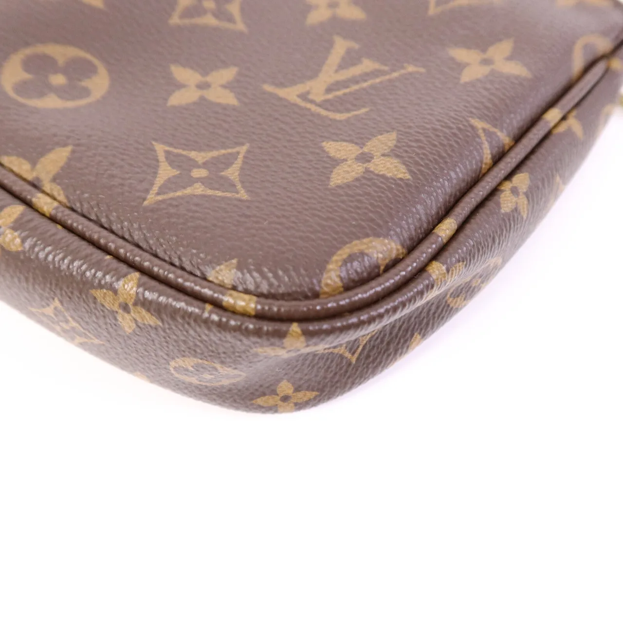 LOUIS VUITTON Multi Pochette M44813 2-Way Bag Coated Canvas 棕色 Coated Canvas Rank A - Thumbnail 14