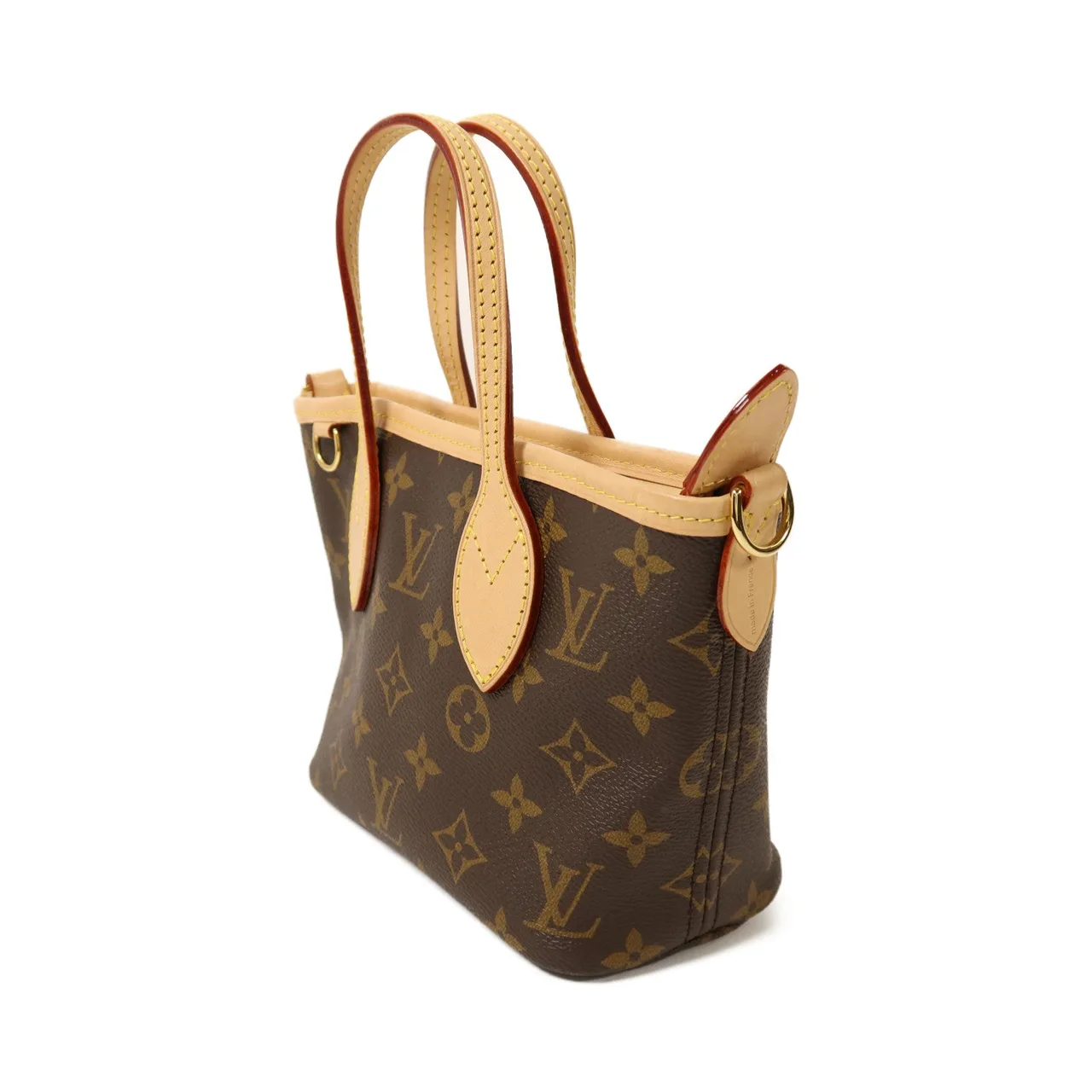 LOUIS VUITTON Neverfull M46705 2-Way Bag Coated Canvas 棕色 / Pink Coated Canvas Rank A - Thumbnail 3