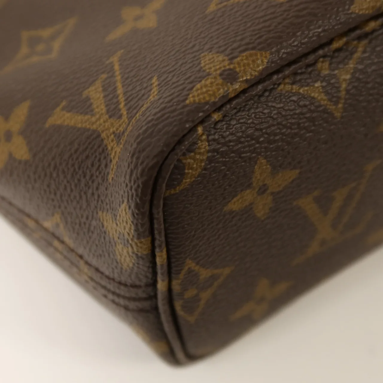 LOUIS VUITTON Neverfull M46705 2-Way Bag Coated Canvas 棕色 / Pink Coated Canvas Rank A - Thumbnail 11