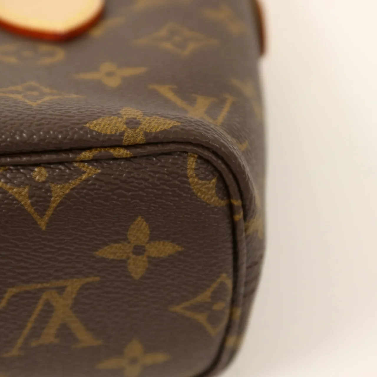 LOUIS VUITTON Neverfull M46705 2-Way Bag Coated Canvas 棕色 / Pink Coated Canvas Rank A - Thumbnail 14