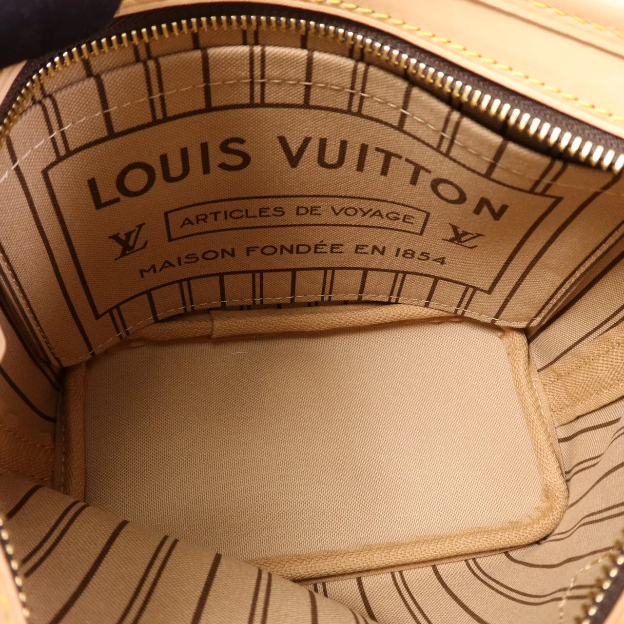 LOUIS VUITTON Neverfull M46705 2-Way Bag Coated Canvas 棕色 Coated Canvas New - Thumbnail 5