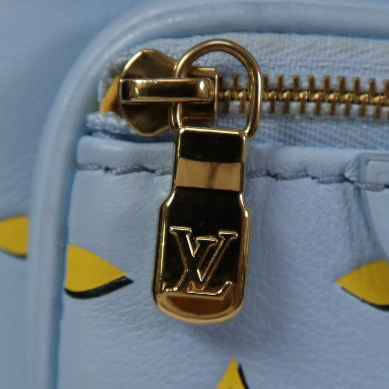 LOUIS VUITTON Bumbag M83694 Shoulder Bag Calfskin 藍色 / 黃色 / Blue Calfskin Rank B - Thumbnail 7