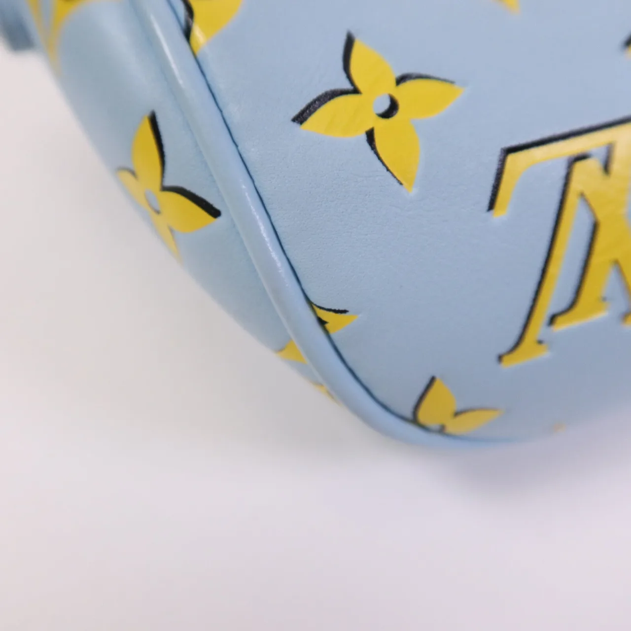 LOUIS VUITTON Bumbag M83694 Shoulder Bag Calfskin 藍色 / 黃色 / Blue Calfskin Rank B - Thumbnail 13