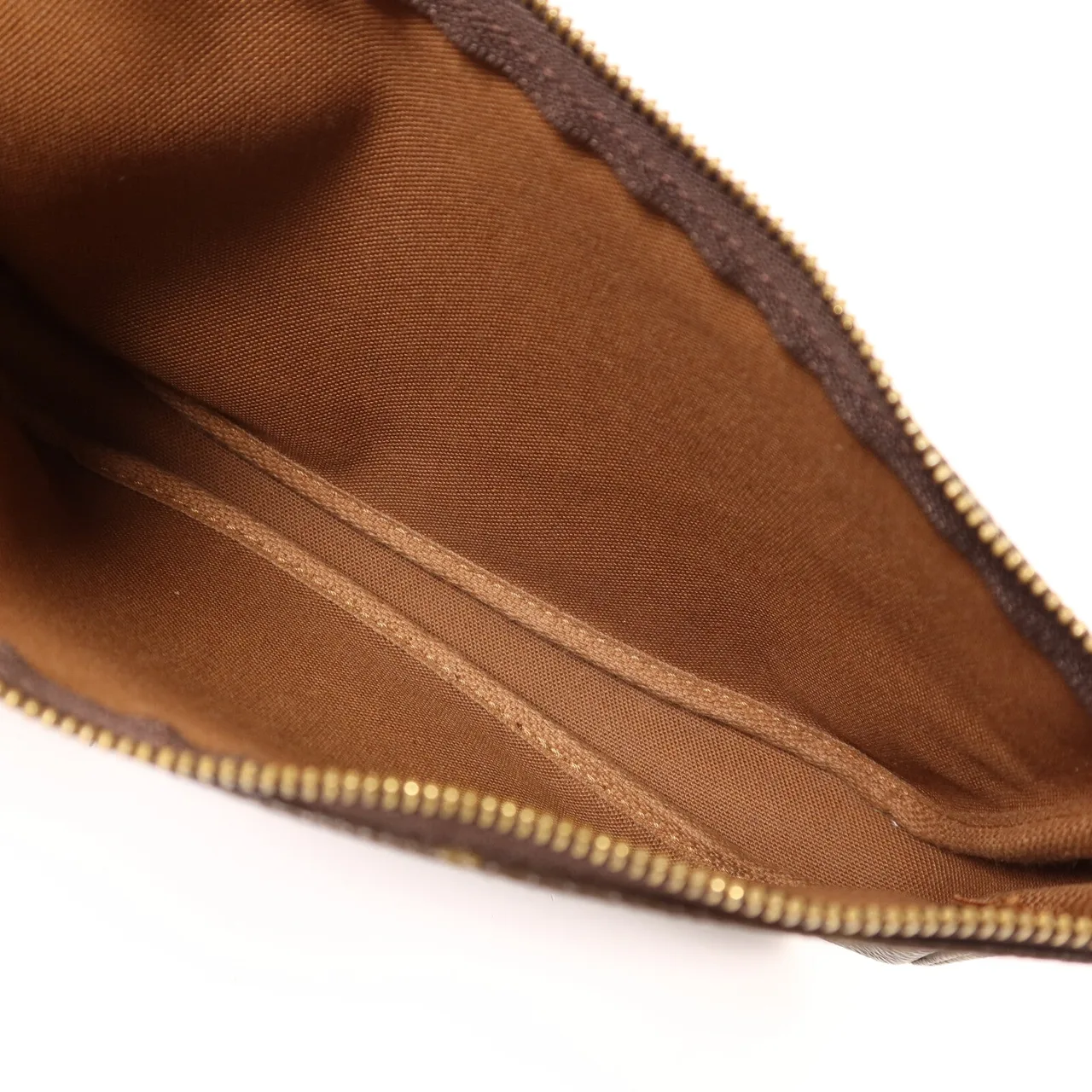 LOUIS VUITTON Pochette Accessoires M51980 Bag Coated Canvas 棕色 / Brown Coated Canvas Rank B - Thumbnail 5