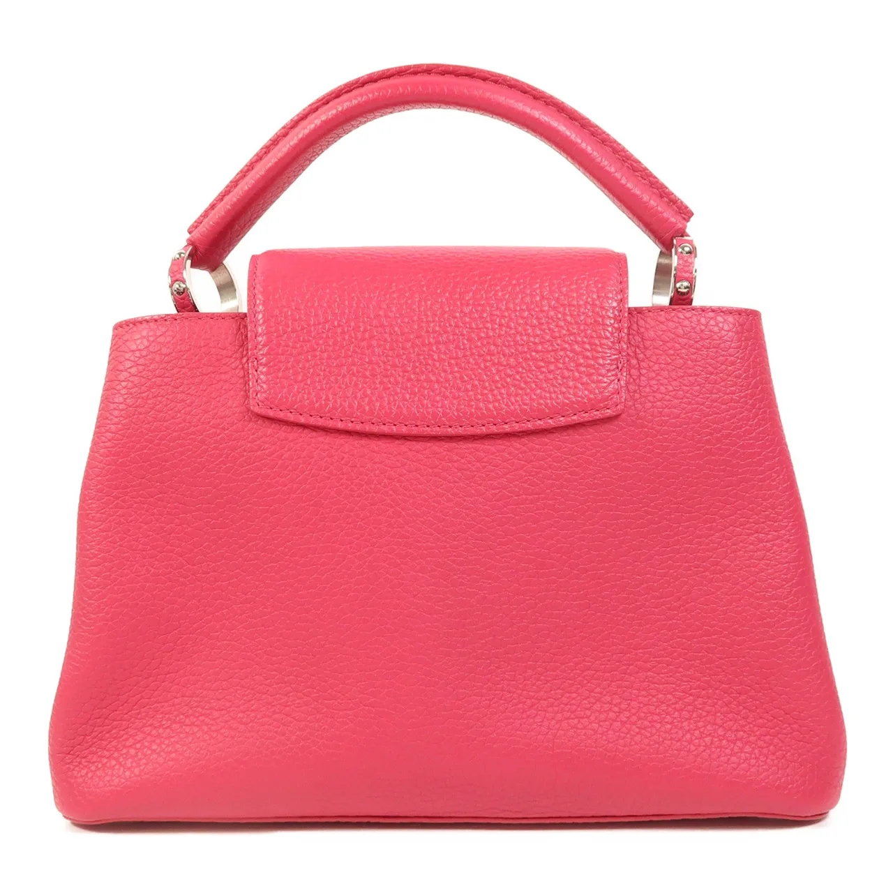LOUIS VUITTON Capucines M90294 2-Way Bag Calfskin 粉色 / Pink Calfskin Rank A - Thumbnail 2